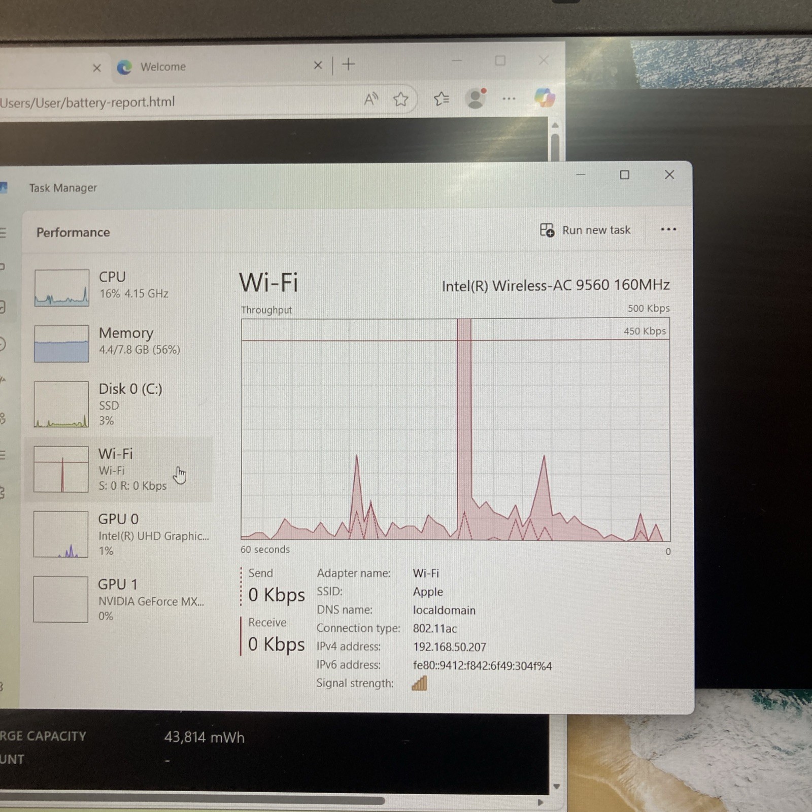 Dell Latitude 5591 i7-8850H 2.60 GHz 8Gb SSD 256Gb Win 11