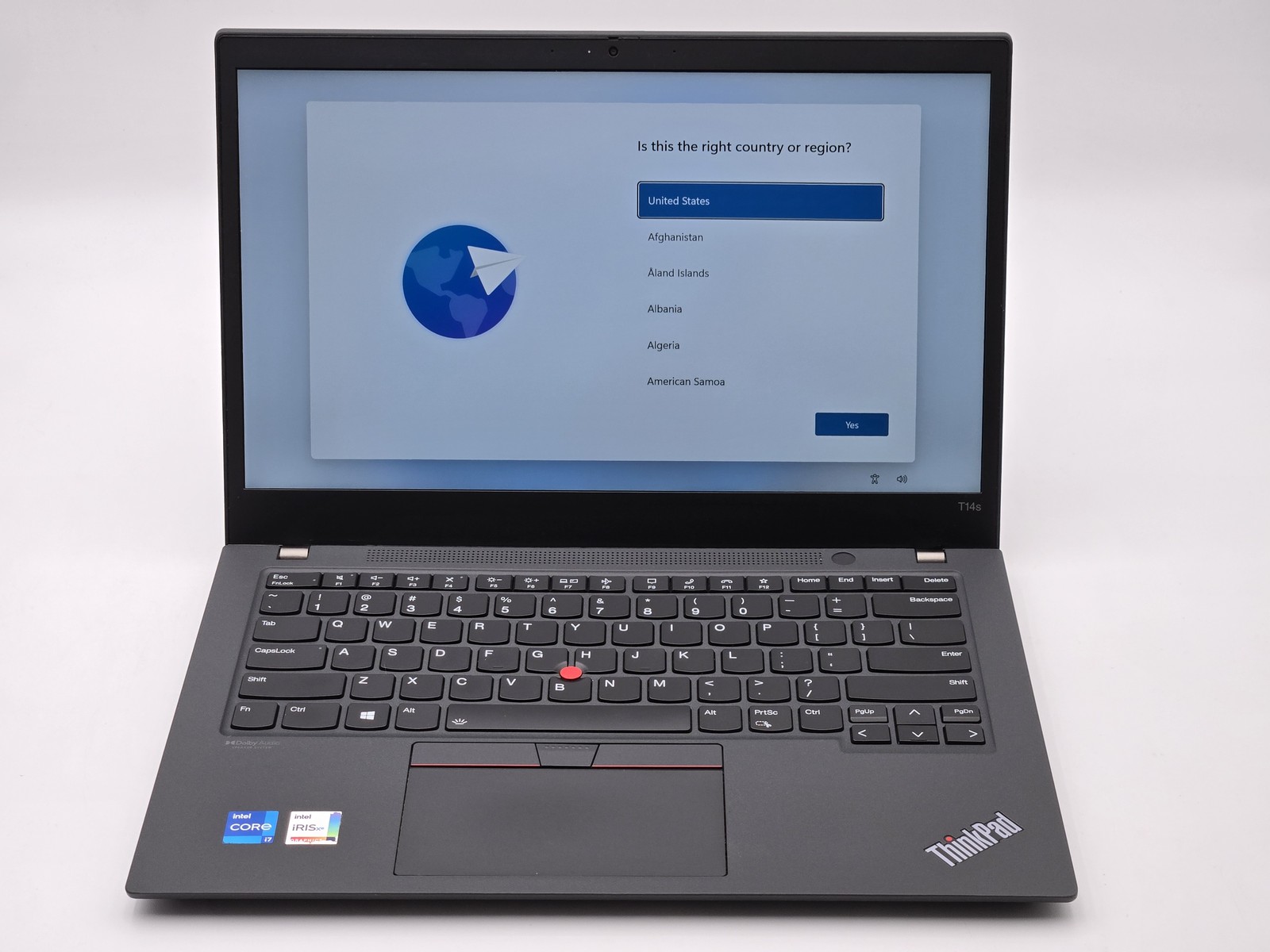 Lenovo ThinkPad T14s Gen 2 14″ FHD I7-1165G7 512GB 16GB W11P Backlit FP Reader