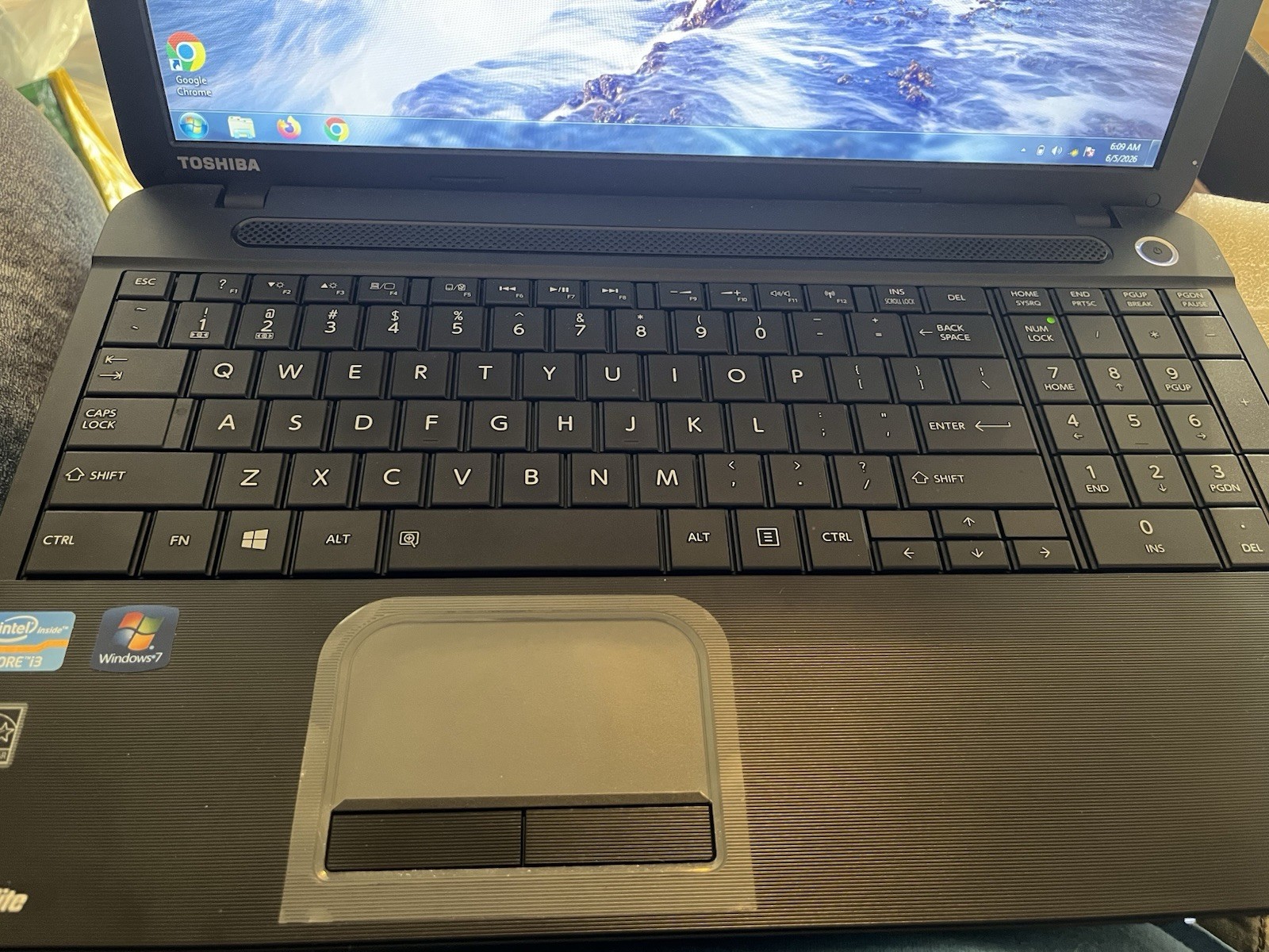 Toshiba Satellite C655D-S5200 15.6″ AMD C-50 1.00 GHz 6GB RAM 500GB HDD