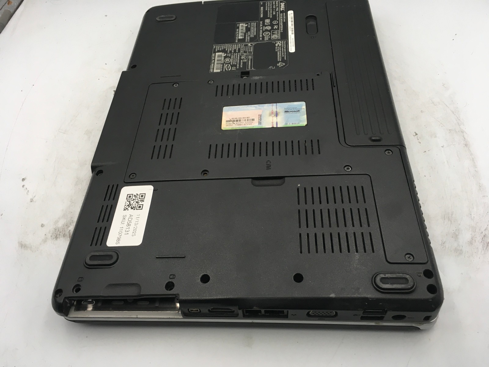 DELL INSPIRON 1525 – BOOTS TO BIOS – INTEL CORE 2 DUO – 2GB RAM – 15″ – READ -BB