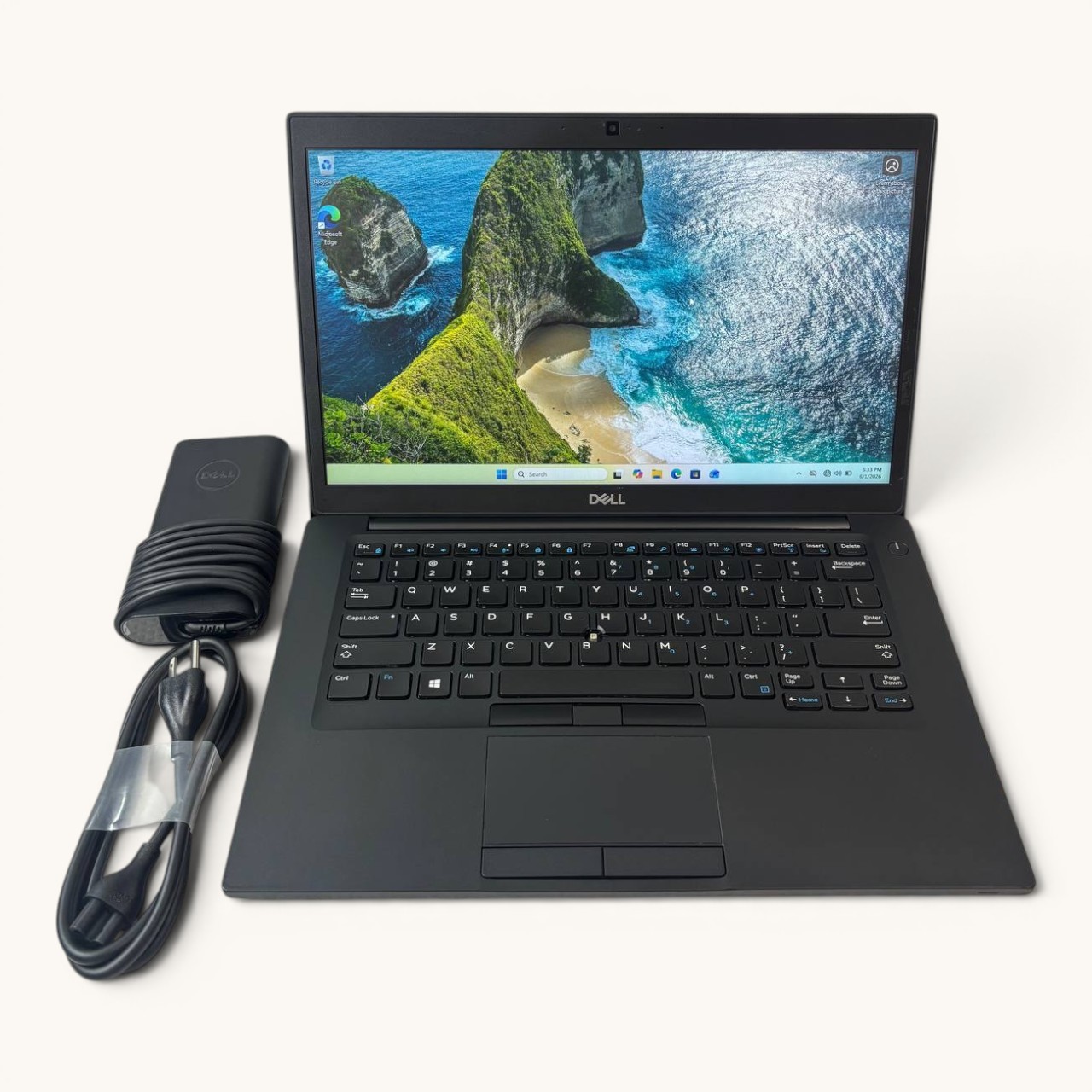 Dell Latitude 7490 Laptop i5-8350U 8GB RAM 256GB SSD Win11 + Charger #70