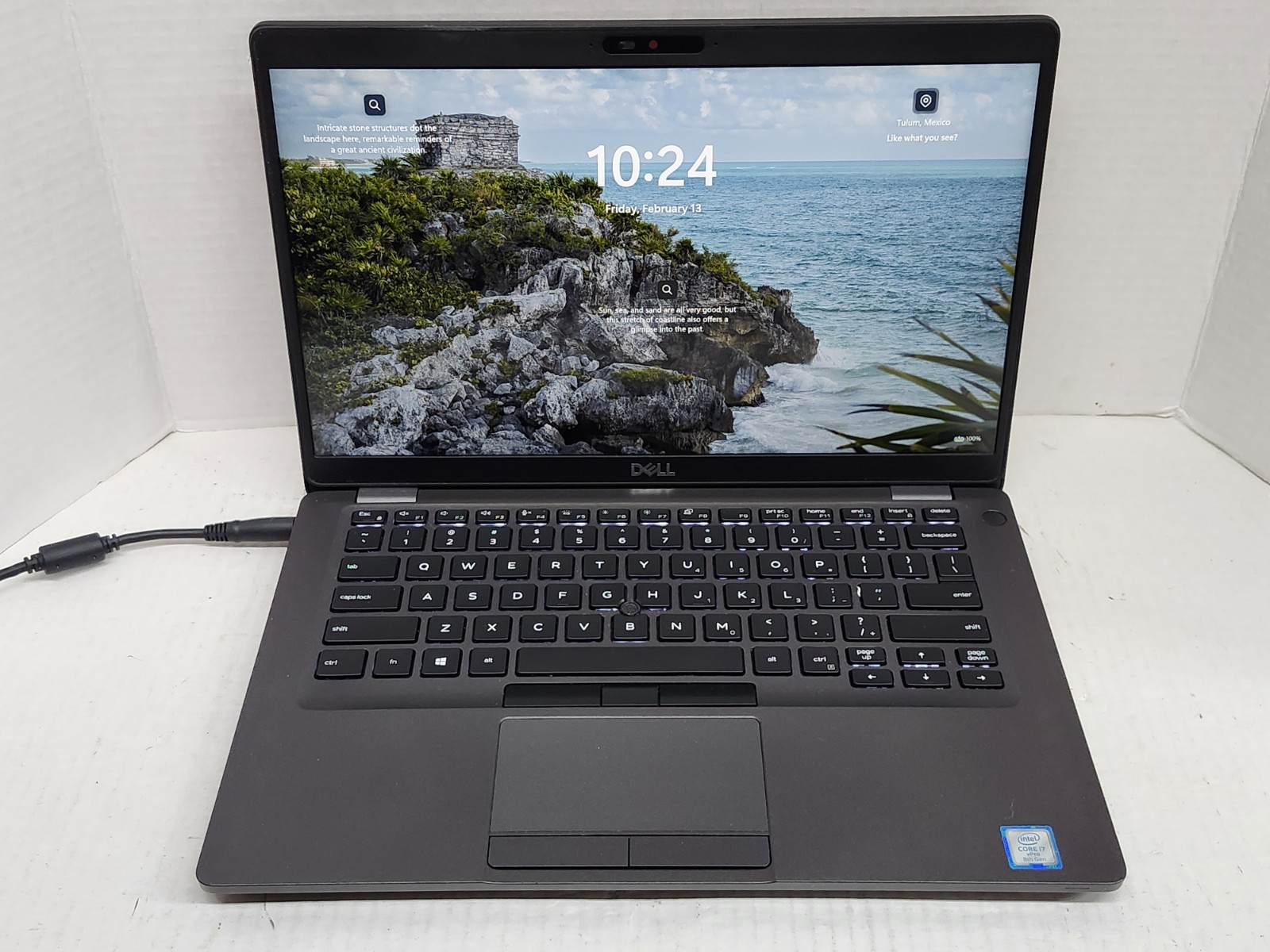 Dell Latitude 5400 Laptop i7-8665U 16GB 256GB SSD Webcam Backlit