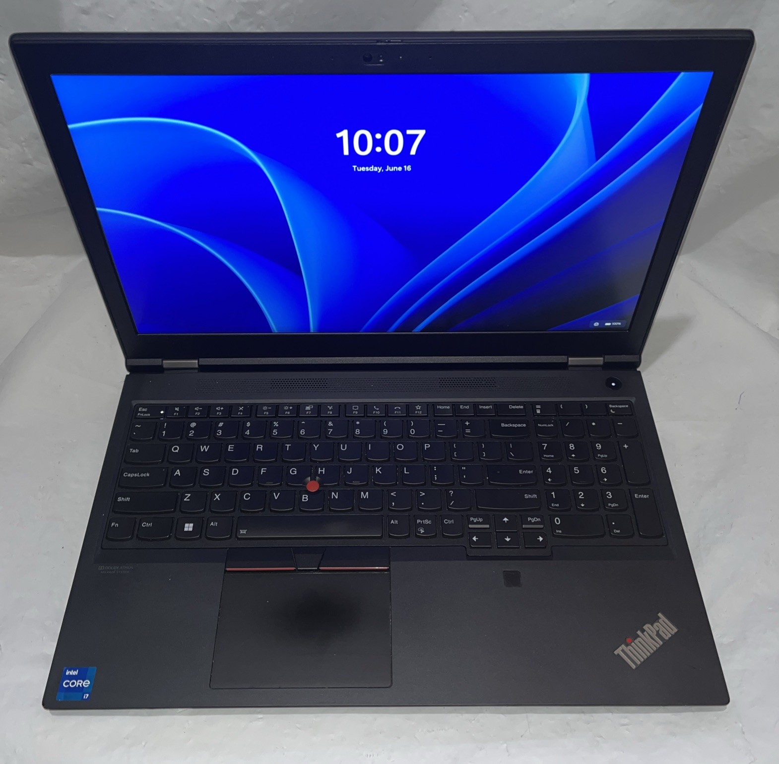 Lenovo ThinkPad P15 Gen 2 15″ i7-11800H@2.3GHz, 16GB RAM, 512GB M2, W11P *READ
