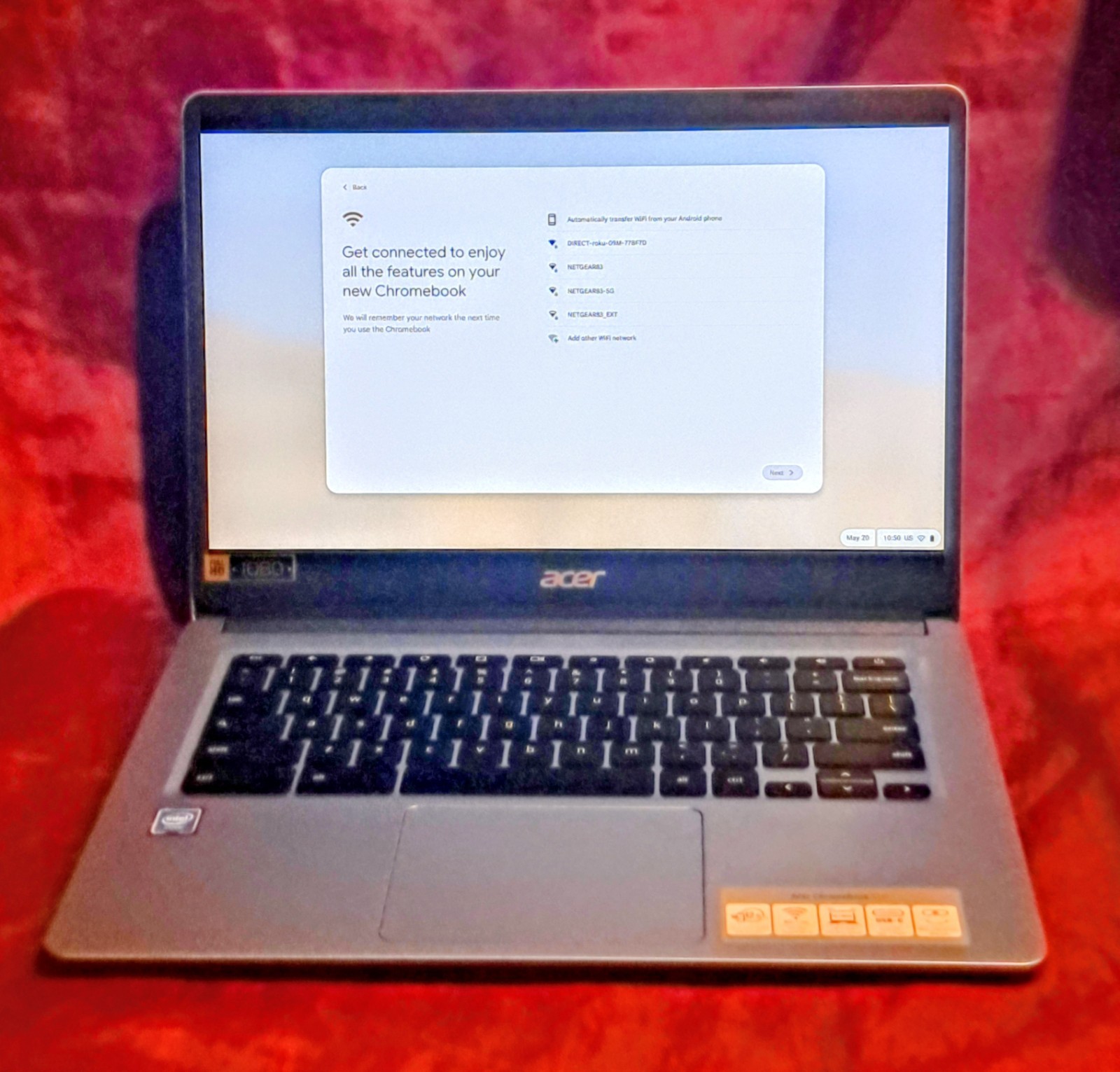 ACER CHROMEBOOK 314 SILVER 14″ inch 4GB 32GB Fully Functional Wiped Clean