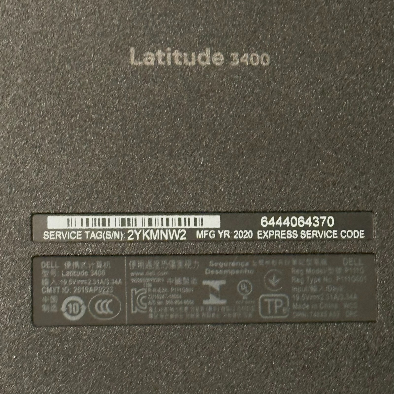 14″ Dell Latitude 3400 Laptop Intel Core i3-8145U 8GB Ram 256Gb SSD Win11 Pro