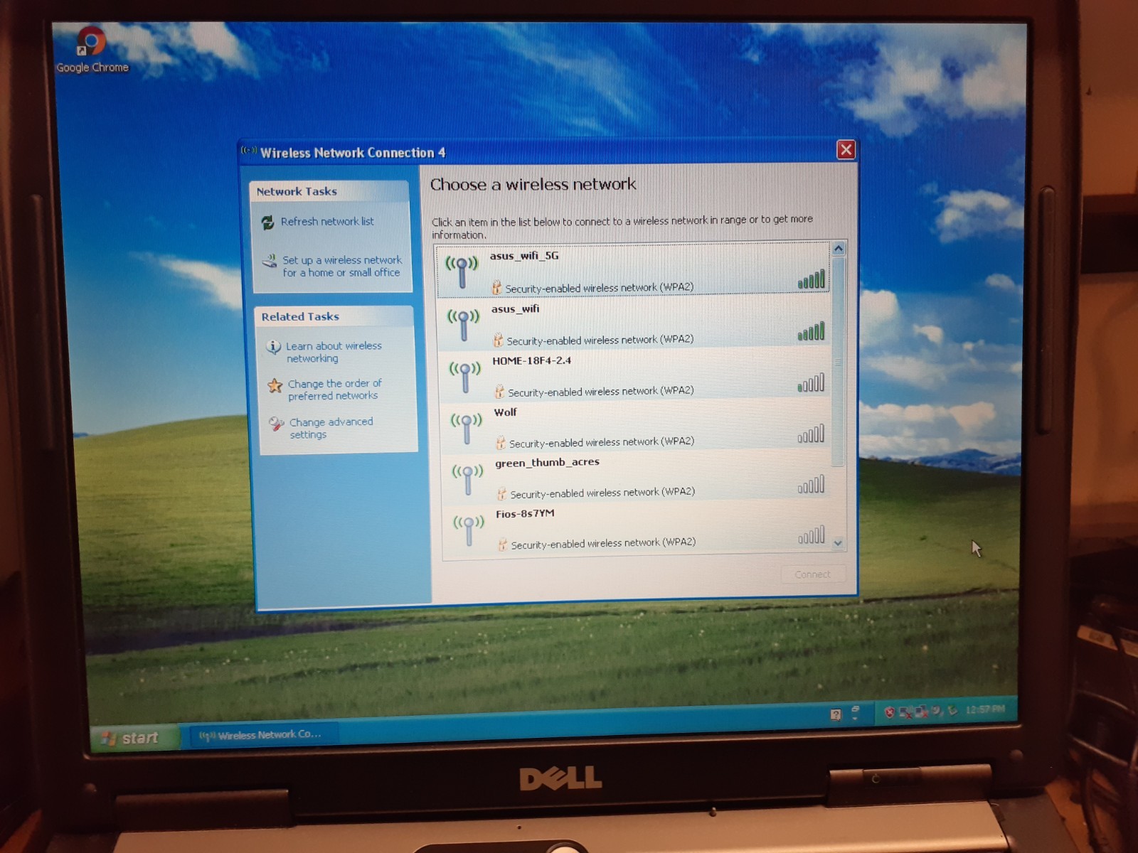 Dell Laptop Windows XP Pro SP3 DB9 Serial port.