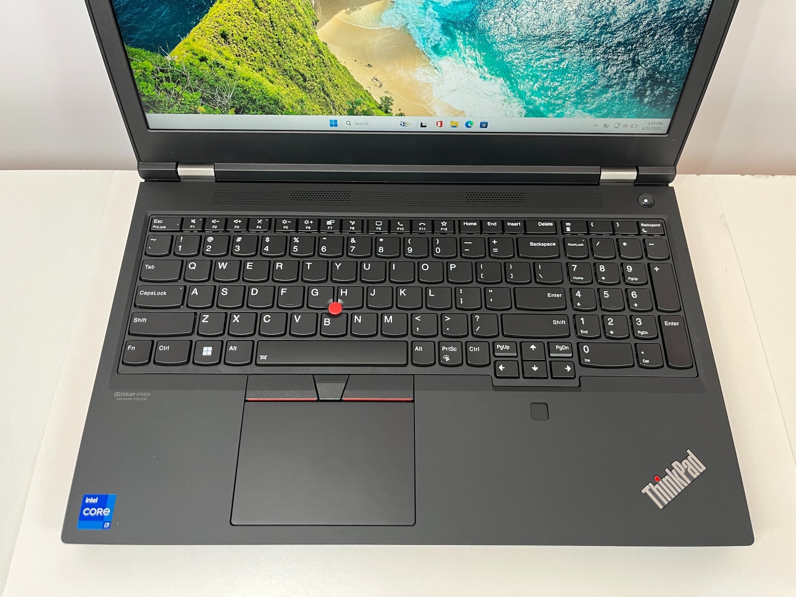 Lenovo P15 Gen2 i7-11800H 16GB 512GB RTX A2000 3 Batt Cycles MINT, READ