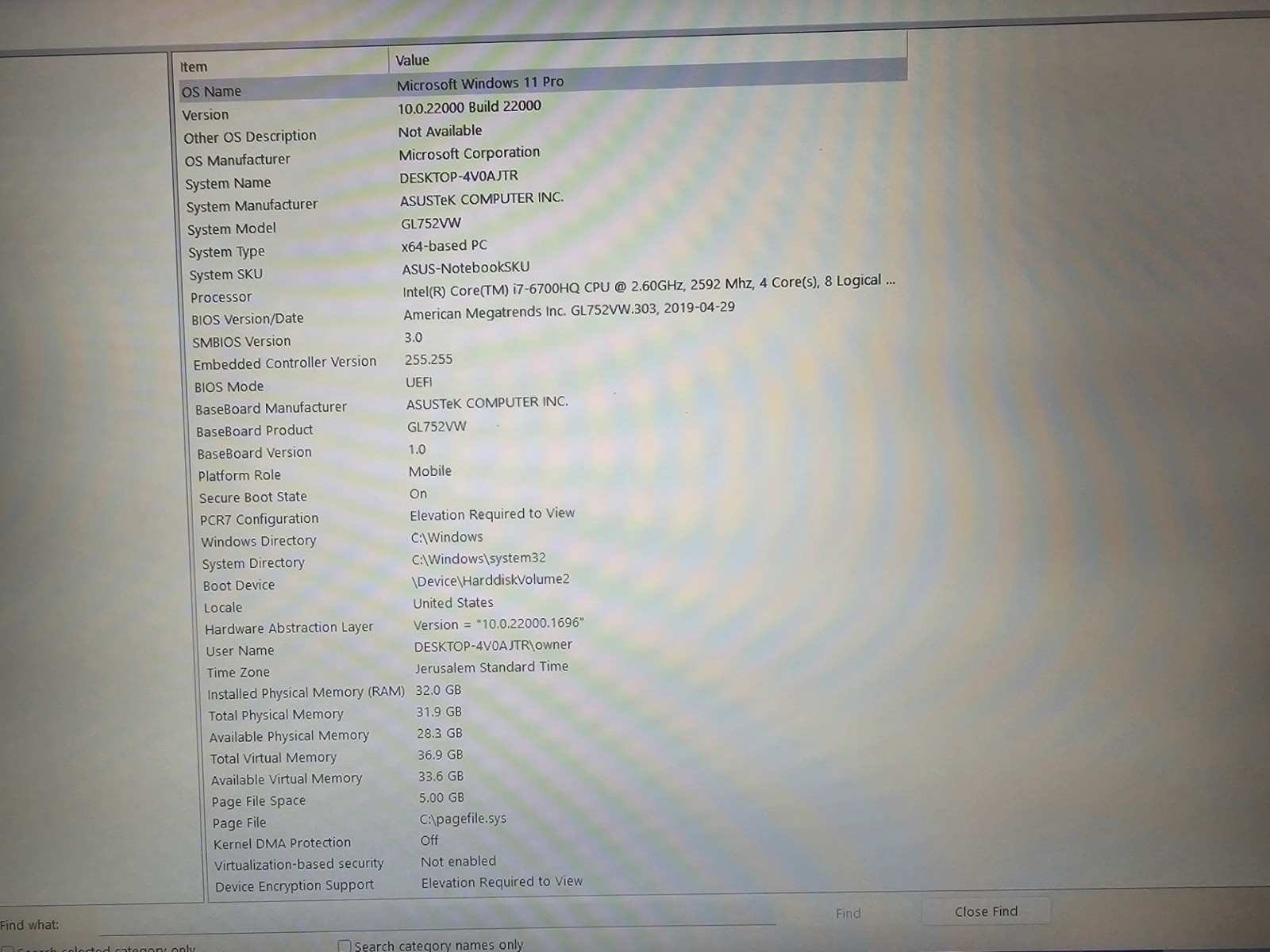 ASUS GL752VW 32GB RAM 2.3TB SSD+HDD i7 Workstation Laptop 17.3″ GTX 960M Win11
