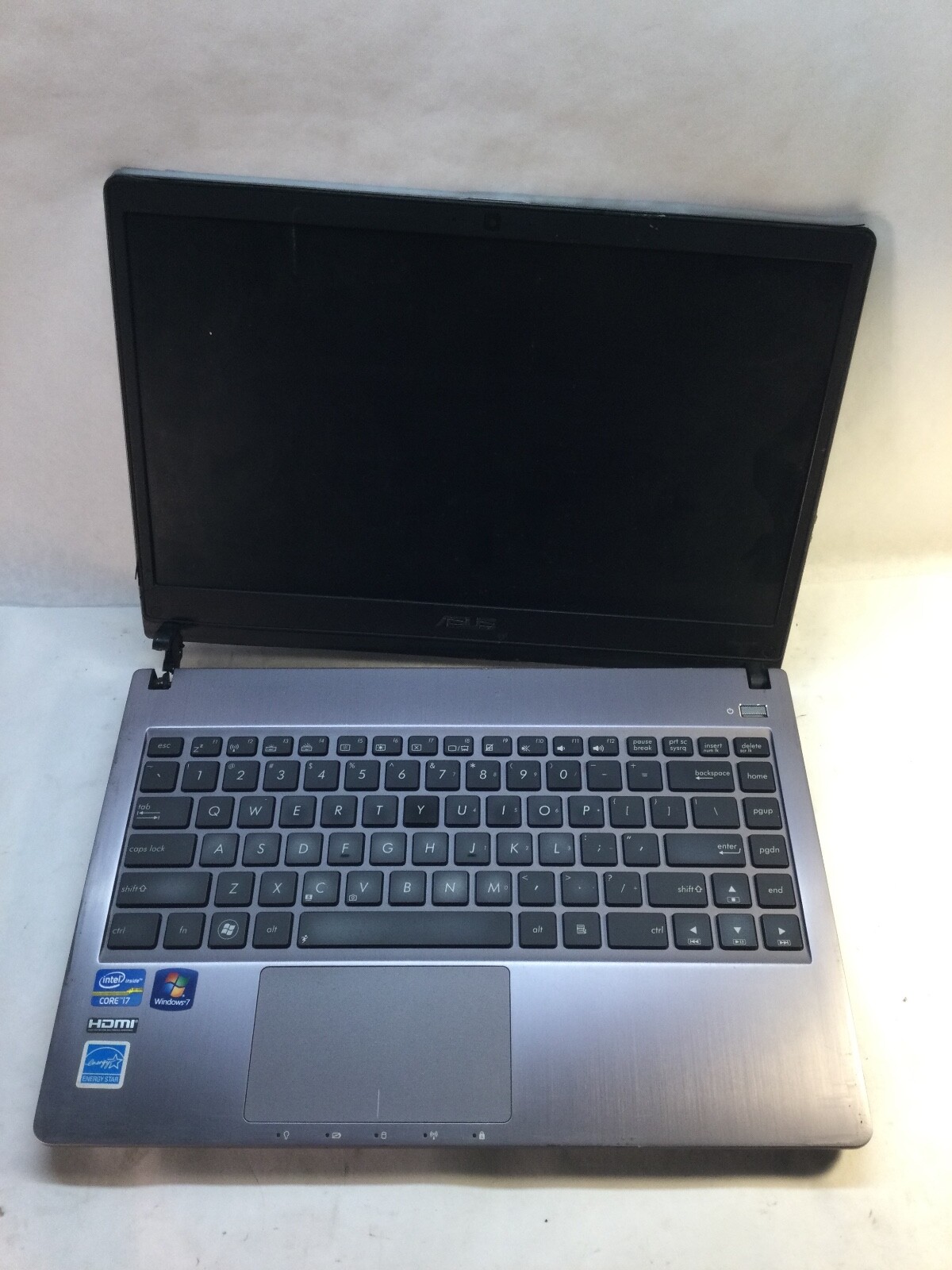 ASUS U47A 14″ Laptop Intel Core i7-2640M Pentium- DOES NOT POWER *Parts* MZ
