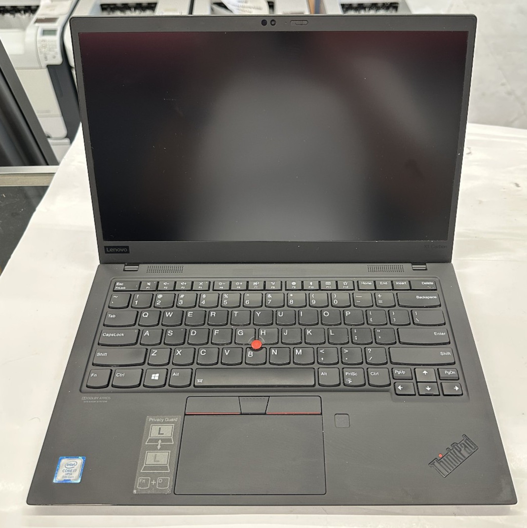 Lenovo TP X1 20QD Carbon 7th Gen 14″ Intel i7-8665U 1.9GHz 16GB 512GB SSD Win 11