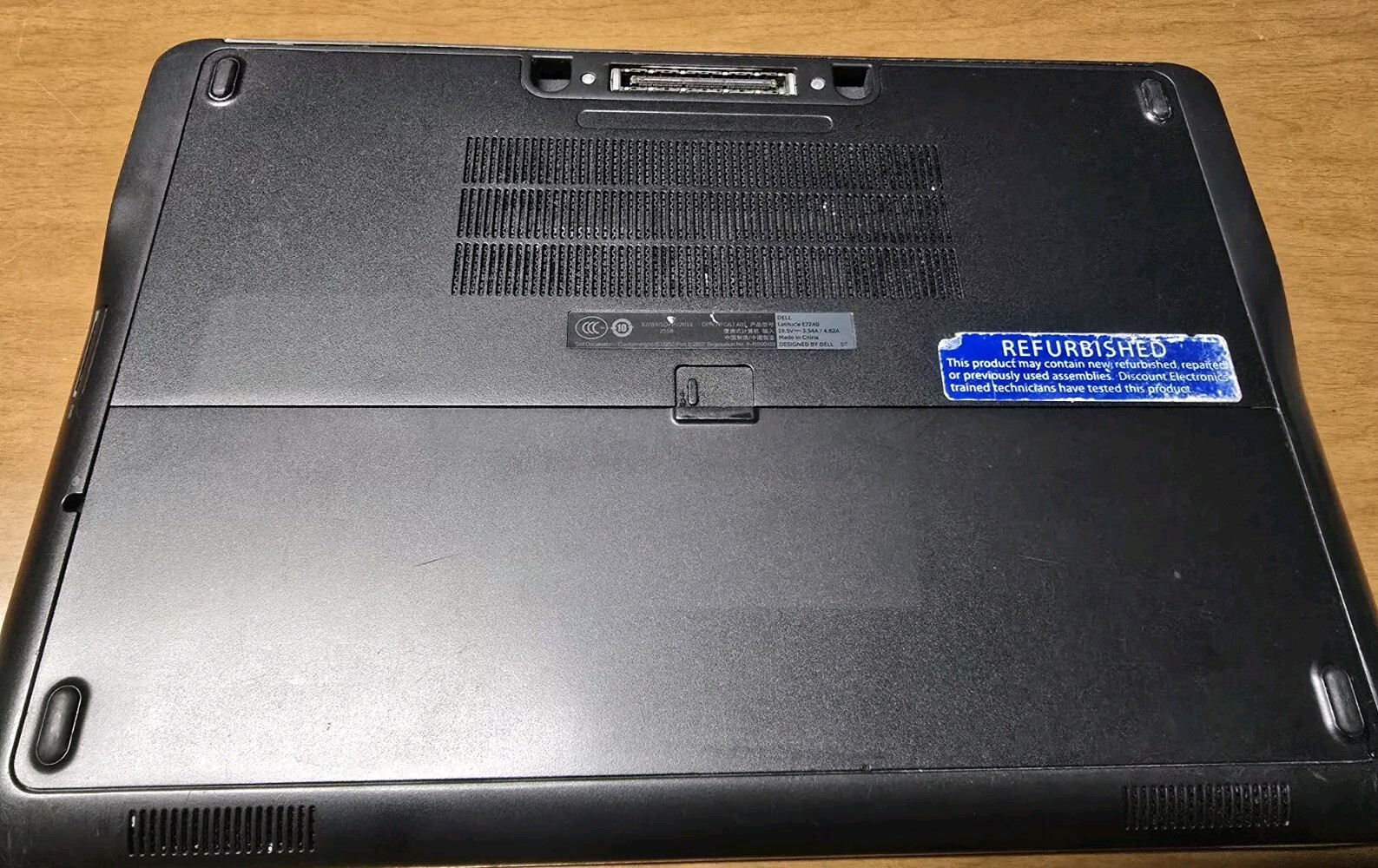 Dell 7240 12″ i5-43000U 2.5GHz, 4GB Ram 118GB SSD, Win 10 Pro *NO CHARGER*