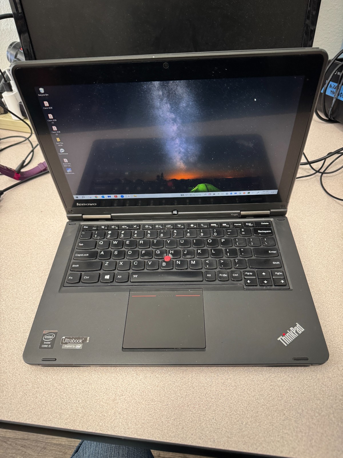 Lenovo THINKPAD S1 YOGA 2in1 12 FHD Touchscreen i5 4200U 128GB SSD 4GB Win11 Pro