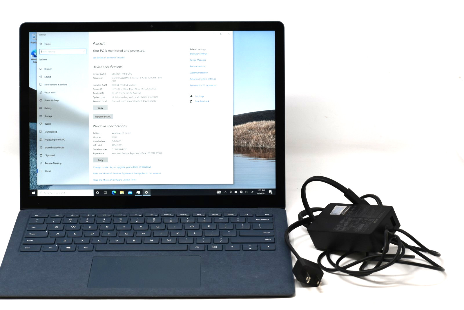 Microsoft Surface Laptop 3, 13.5″ Touch, Intel i5, 8 GB RAM, 256GB SSD – Blue
