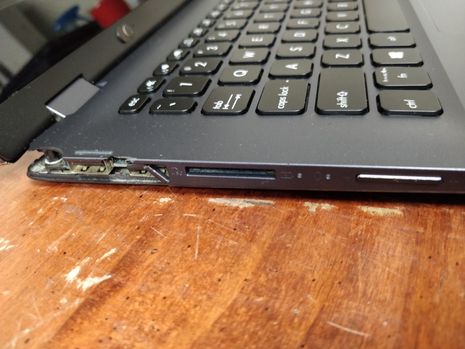ASUS VIVOBOOK FLIP TP412F INTEL CORE I3-8145U@2.10GHz 8GB RAM NO DRIVE PART 9009