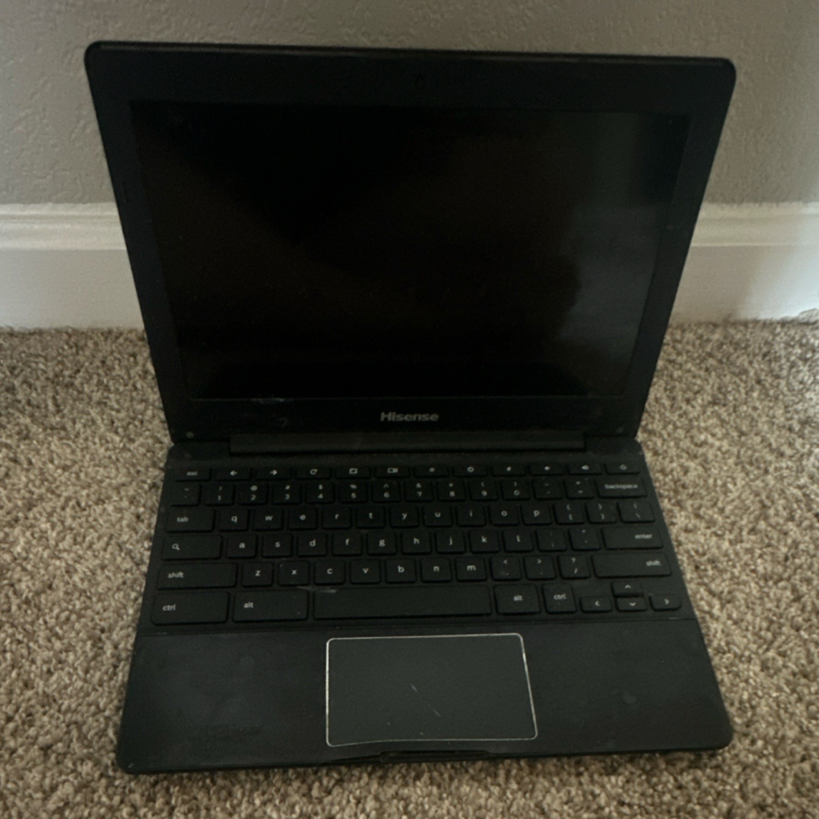 Hisense Chromebook 11.6in Black Intel Celeron Chrome OS Laptop For Parts