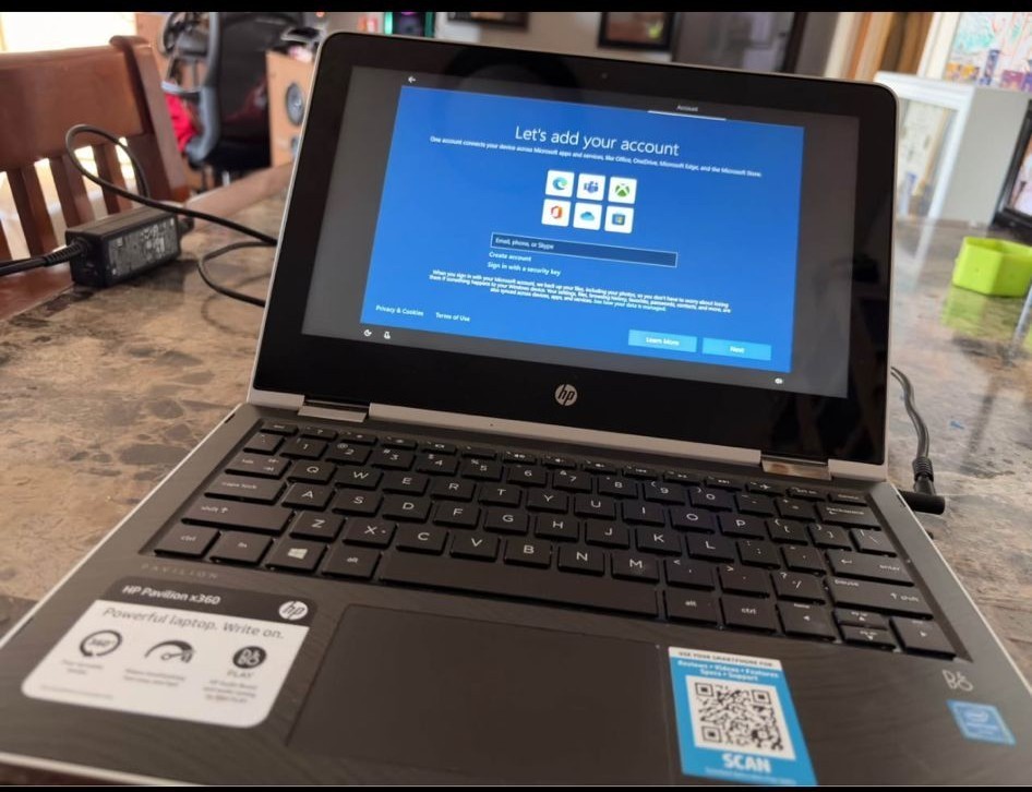 HP Pavilion X360 Convertible Laptop