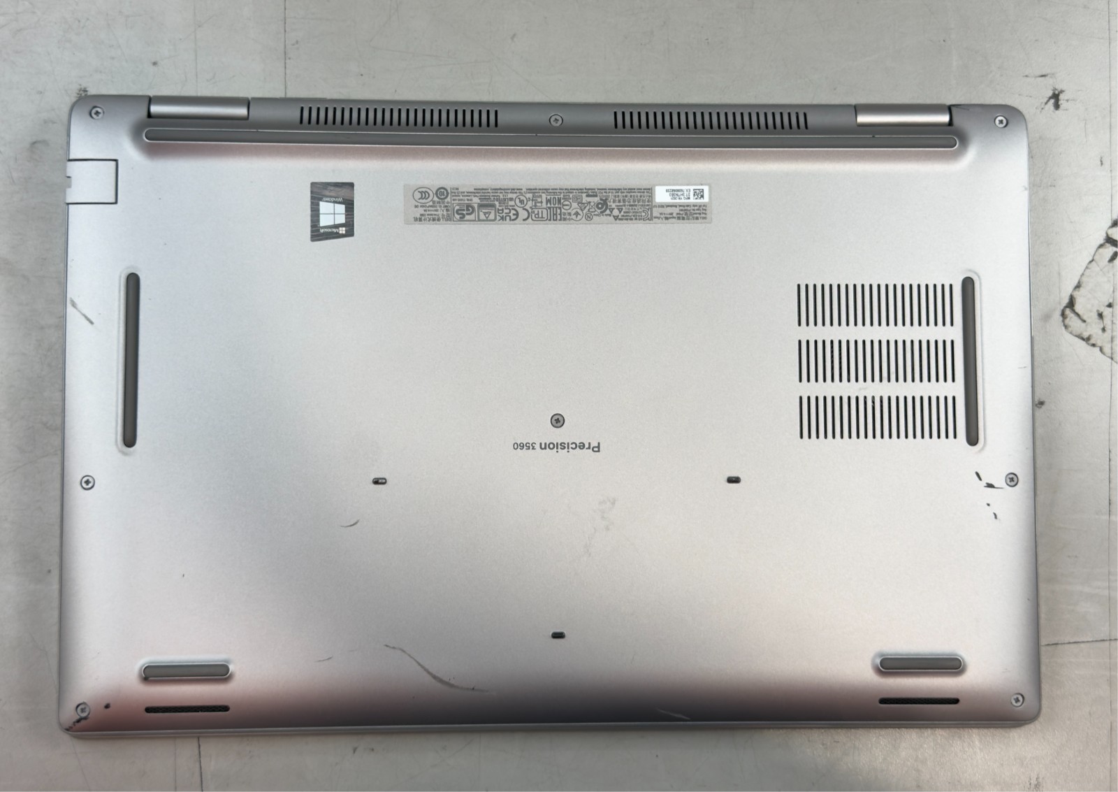 (Lot of 4) Dell Precision 3560 i5-1145G7 / 8GB RAM / T500 / NO SSD -RL6030