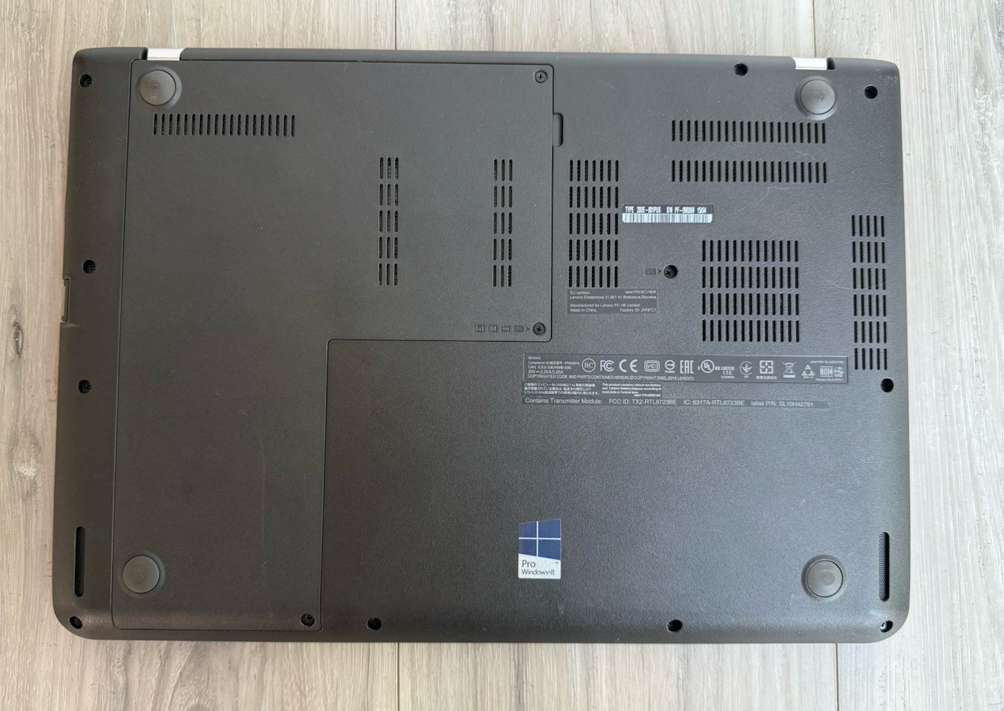Lenovo ThinkPad E455 AMD A6-7000 4gb RAM NO HDD NO OS