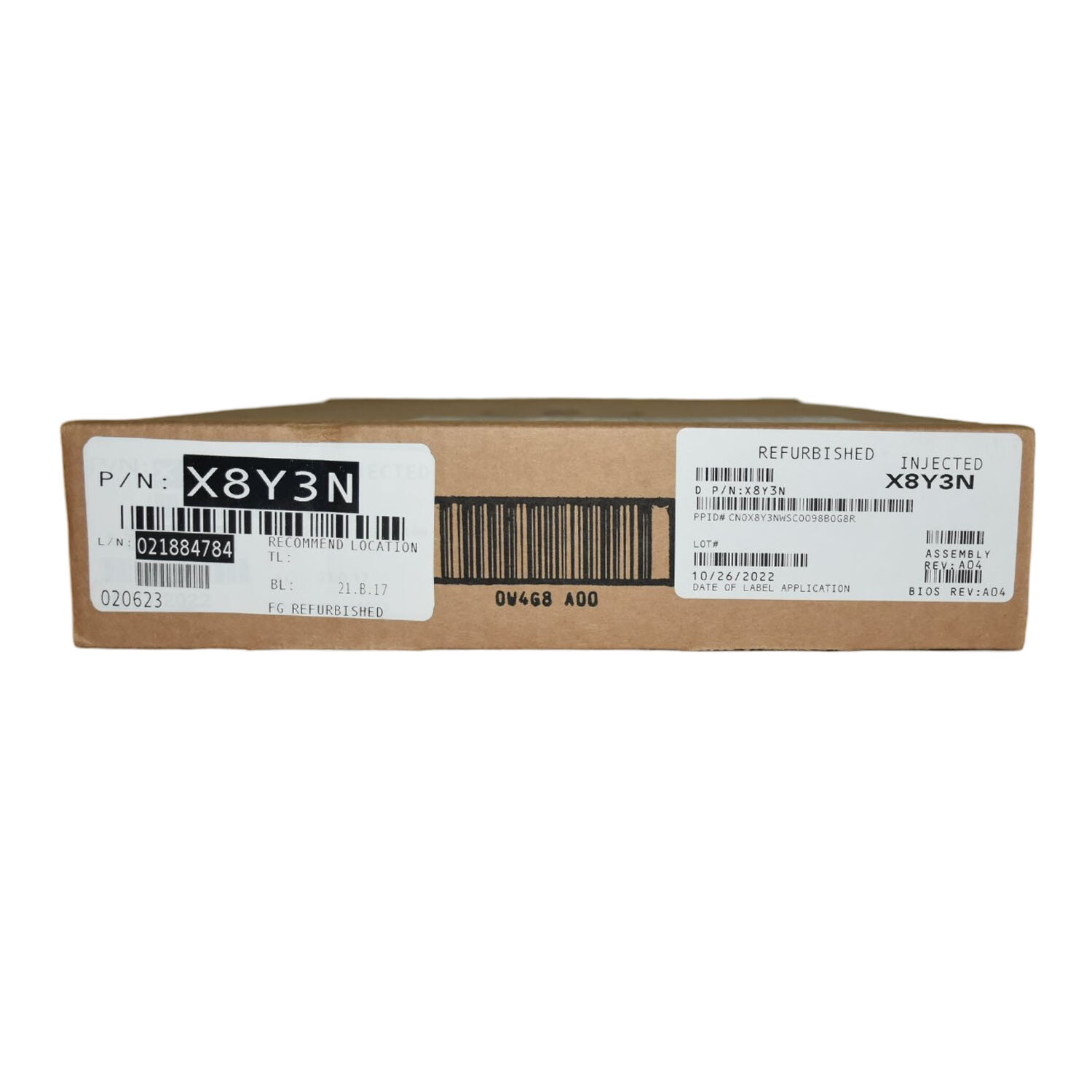 Dell XPS 15 7590 Motherboard Assembly i7-8565U with Discrete Graphics X8Y3N