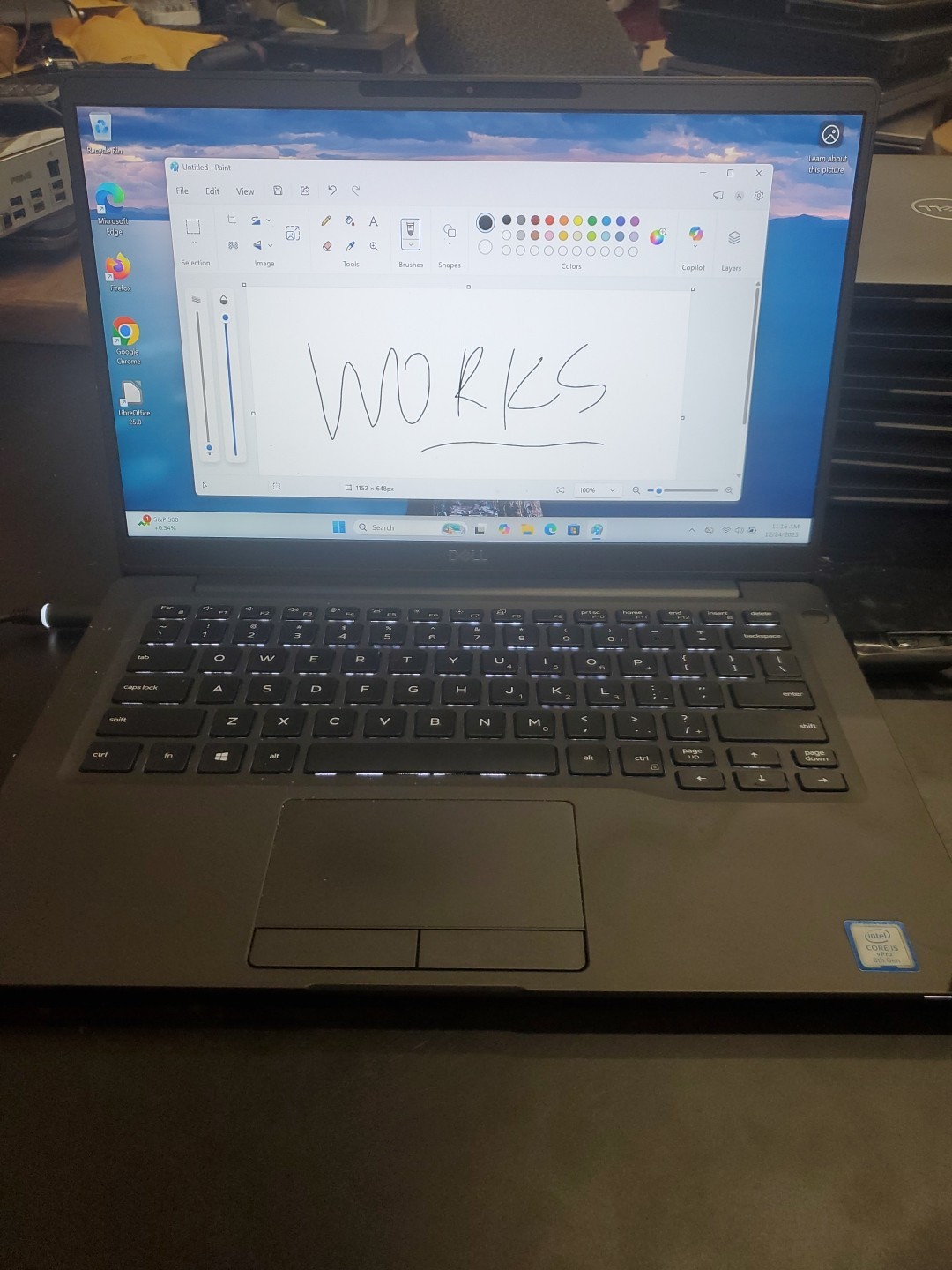 Dell Latitude 7400 14″ i5-8365U 8GB 256gb SSD Laptop W11P 122425-1