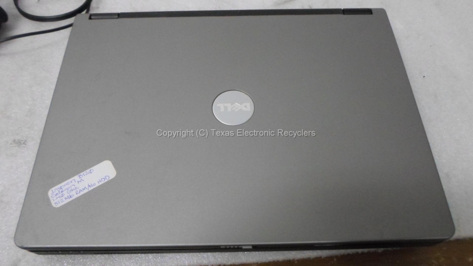 Dell Inspiron B120 14.1″ Celeron 1.40GHz CPU 512MB RAM – NO HDD, BATTERY OR AC