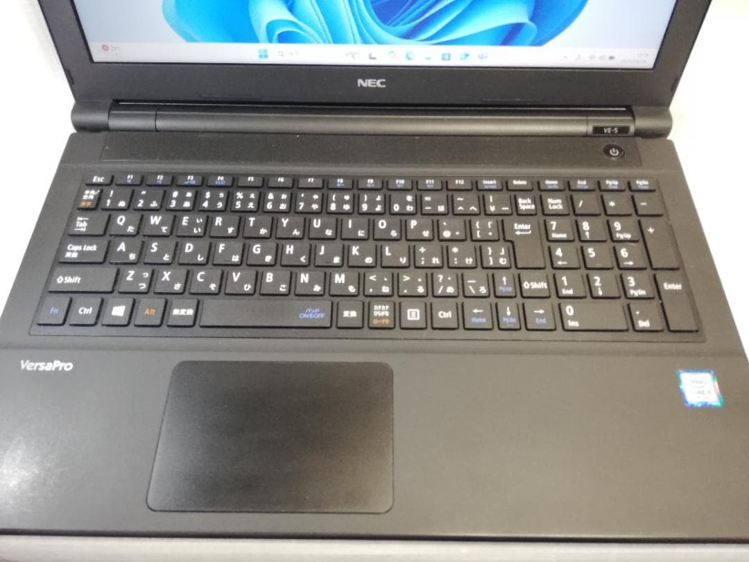 NEC Versa Pro VKT25EZ5 Windows11 core i5-7200U 4GB HDD 500GB Win11 Pro