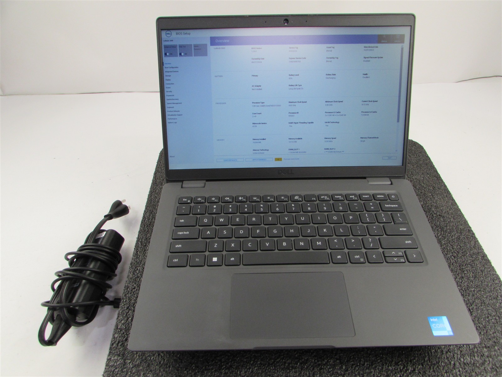 DELL LATITUDE 3440 1366X768 14″ CORE I5-1335U 256GB SSD 16GB RAM NO O.S
