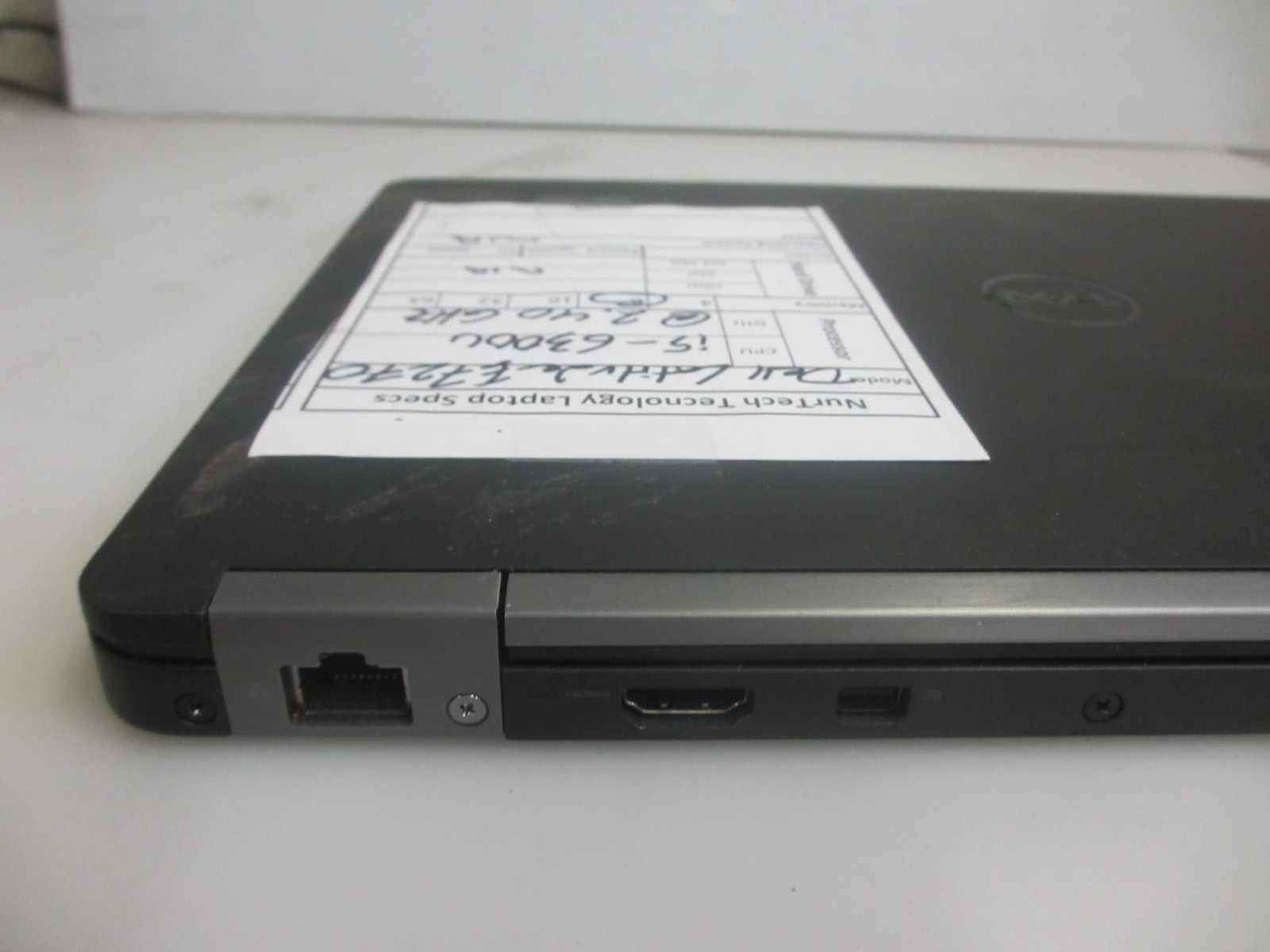 Dell Latitude E7270 i5-6300U 2.4GHZ 8GB Laptop NO OS/ BTRY/ HDD/AC