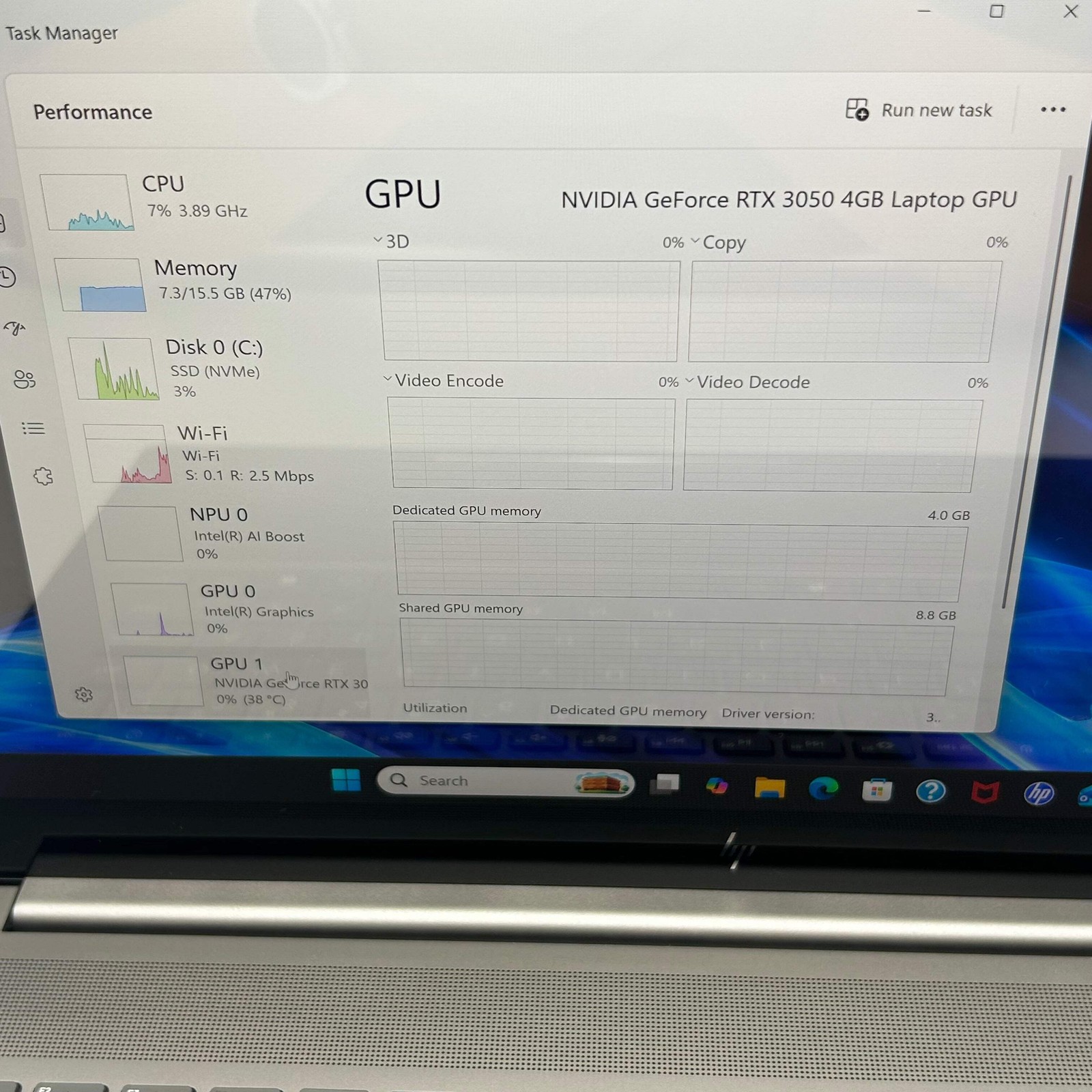HP Envy 17″ Intel Ultra 7 155U 1TB 16GB RAM RTX 3050 17-CW1087NR – New Open Box