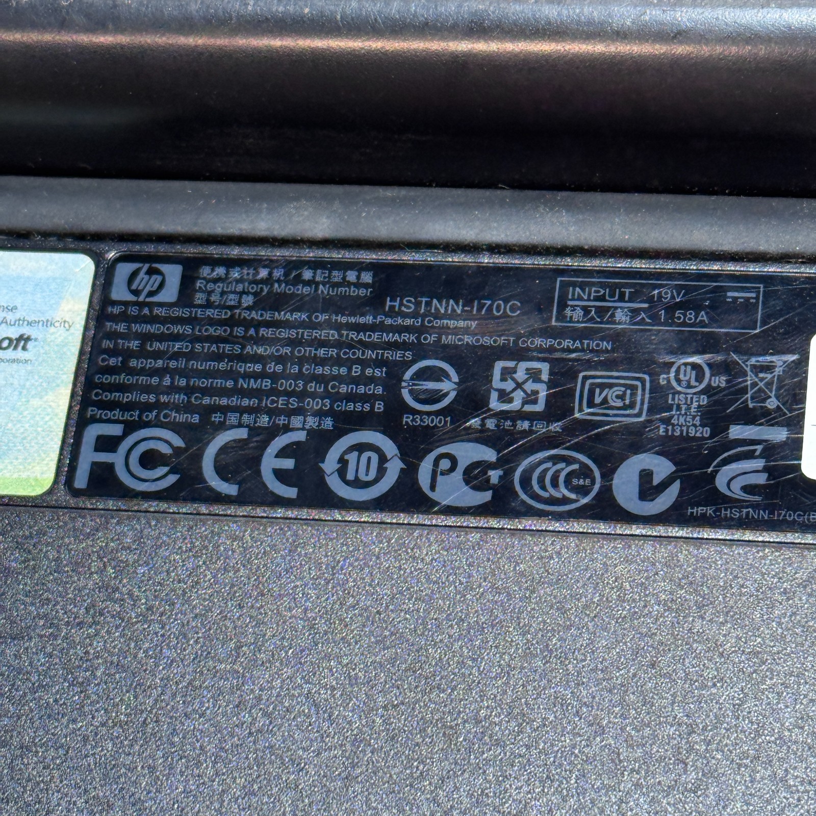 HP Mini Laptop Dark Gray Untested Selling for Parts