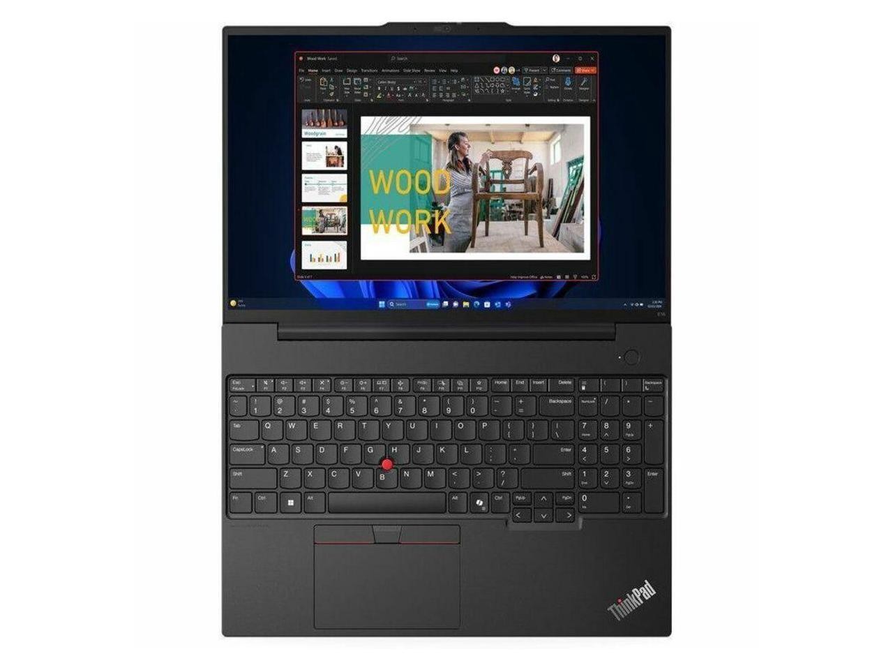 Lenovo ThinkPad E16 Gen 2 16″ WUXGA IPS Laptop AMD Ryzen 5 7535U 2.9 GHz up to 4