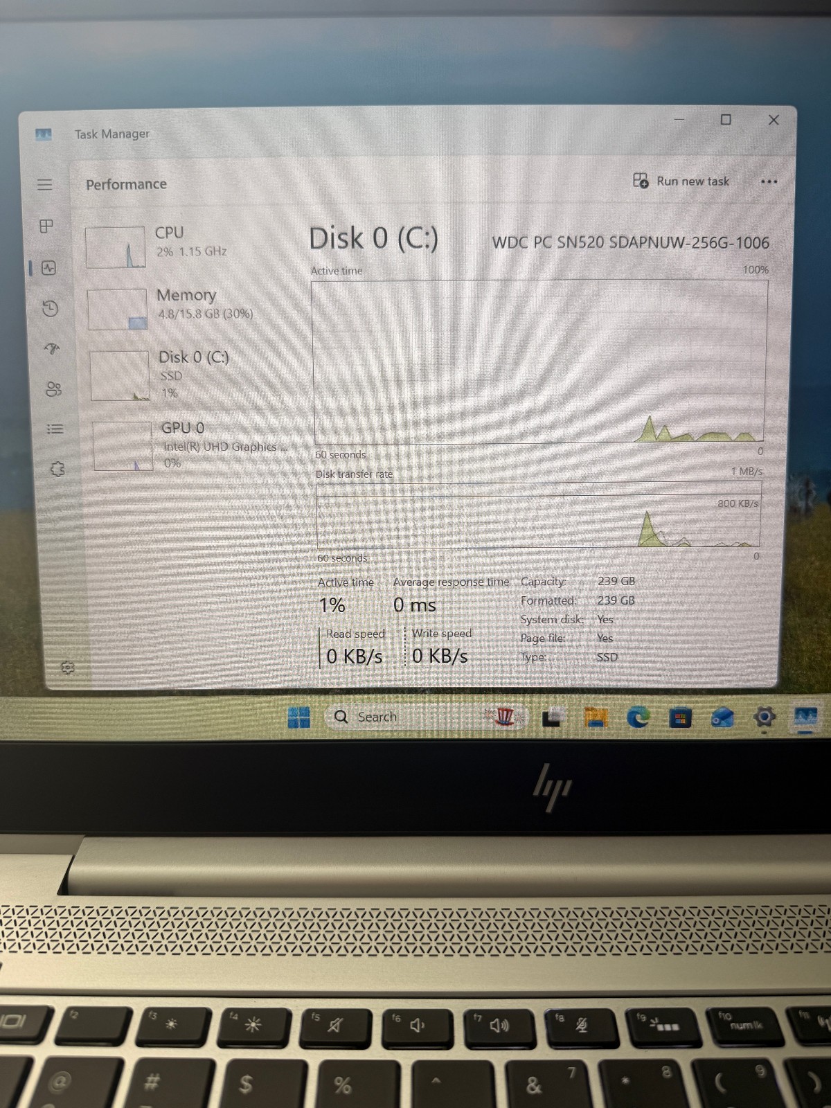 HP EliteBook 840 G6 Core i5-8365U 1.60GHz 16GB RAM 256GB SSD Win 11 Pro READ
