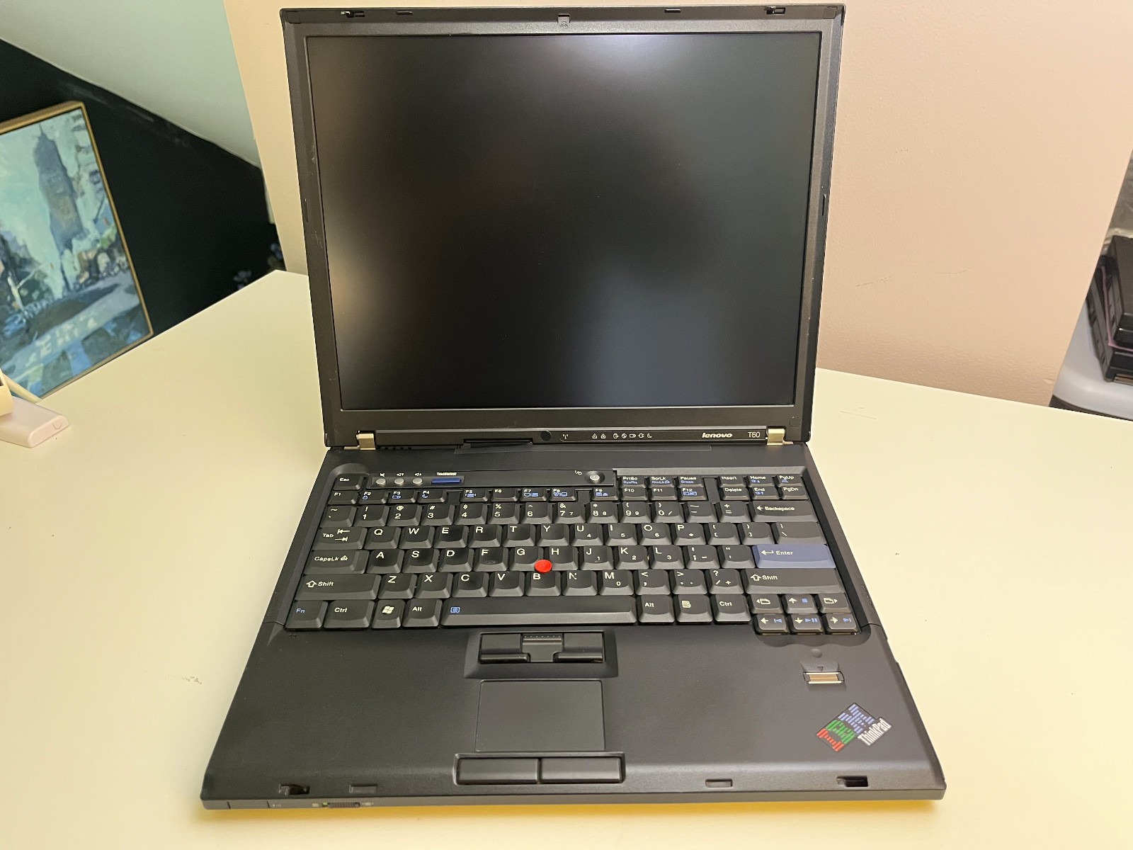 Vintage IBM Lenovo ThinkPad T60 14.1″ 4:3 XGA+ Intel Core Duo Retro Laptop