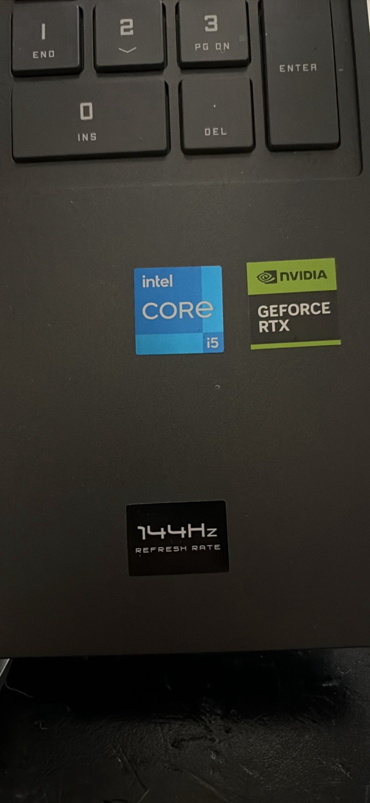 HP Victus 15 Gaming Laptop. 32gb ram, i5-13th gen, rtx 4050