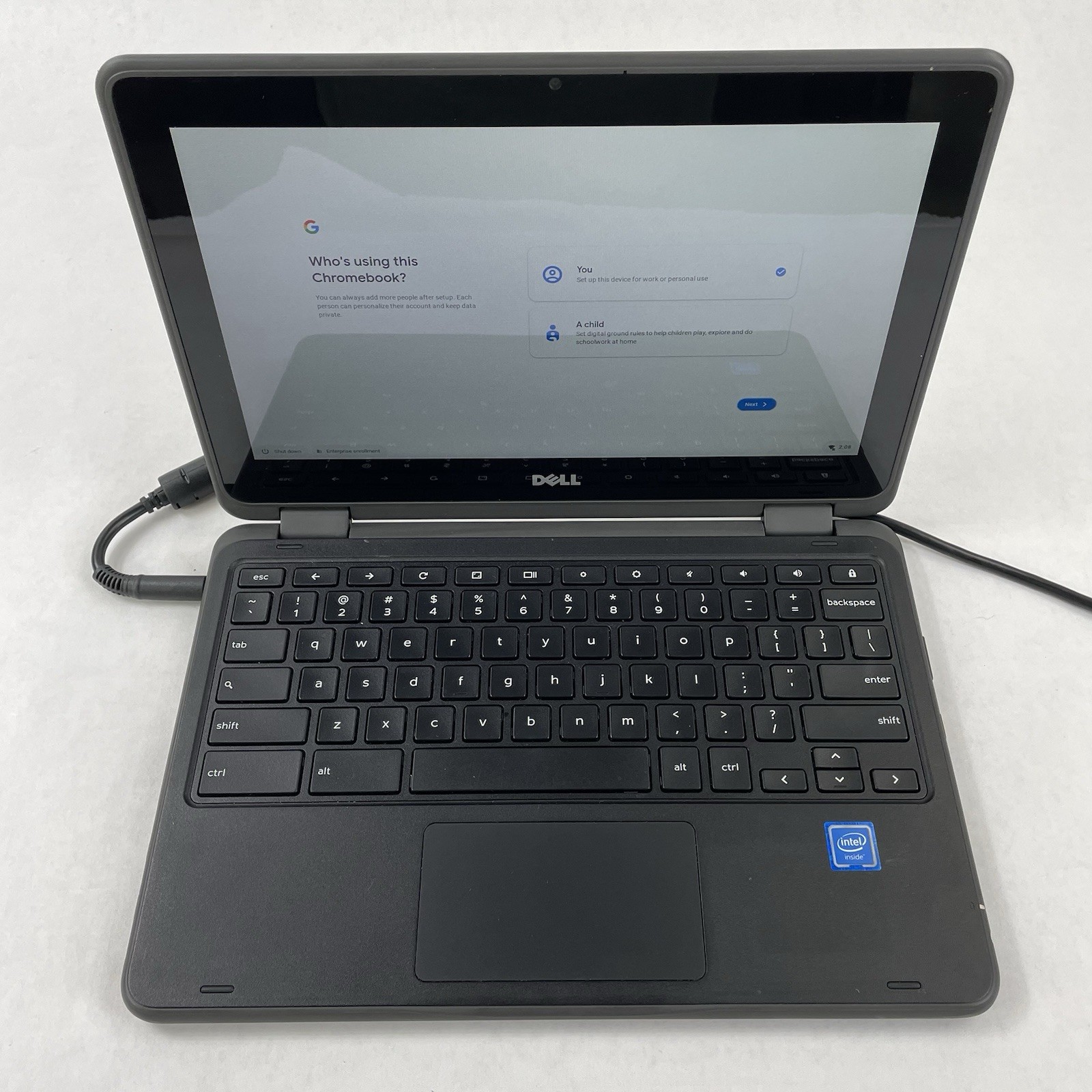 Dell ChromeBook 11 3189 11.6″ Celeron N3060 1.60 GHz 4 GB RAM 32GB SSD