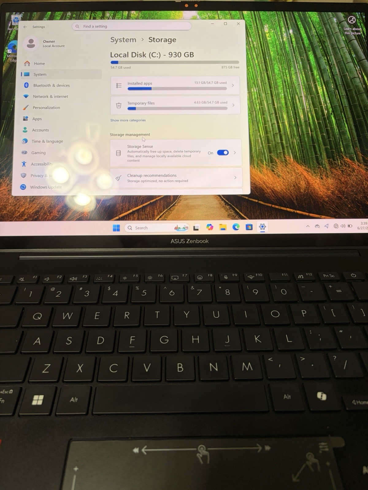 Asus Zenbook 14 UM3406K 14″ Ryzen AI 7 350 2.0GHz 32GB RAM 1TB SSD