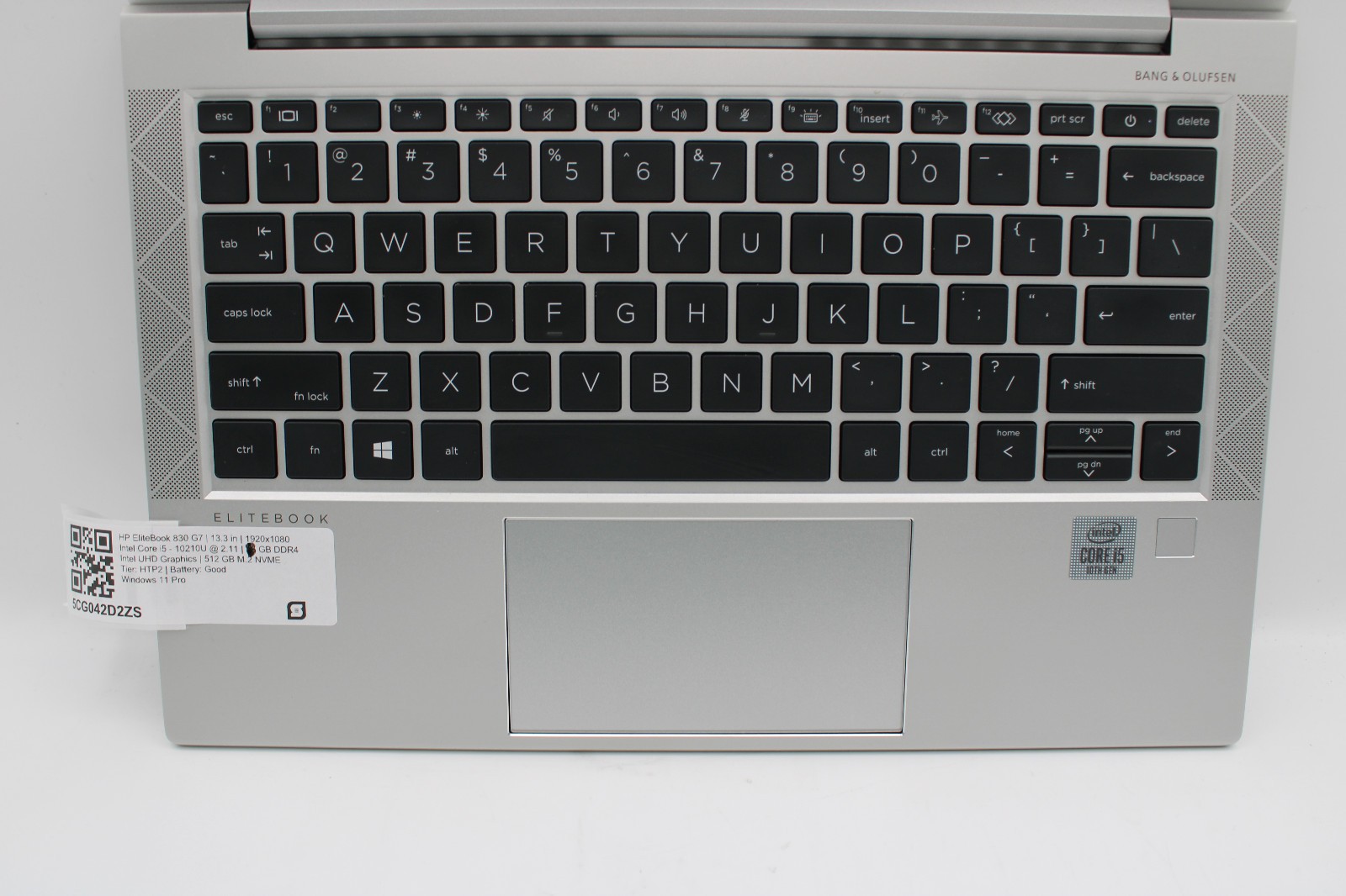 HP EliteBook 830 G7 i5-10210U @ 1.6 GHz 8GB RAM 512GB SSD Windows 11 Pro