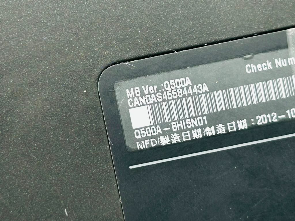 ASUS Q500A-BH15N01 Core i5 6GB Ram 750GB 15.6″ Laptop Windows 10 Tested – 703927