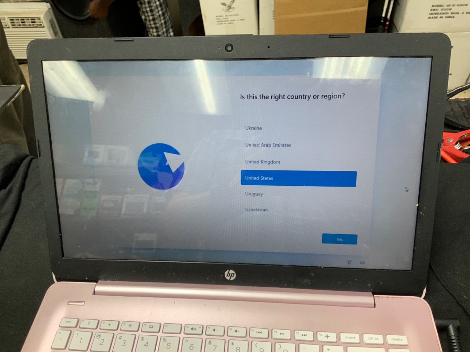 HP Stream 14-cb172wm Windows 11 64GB eMMC 4GB RAM Intel Celeron N4000 14″
