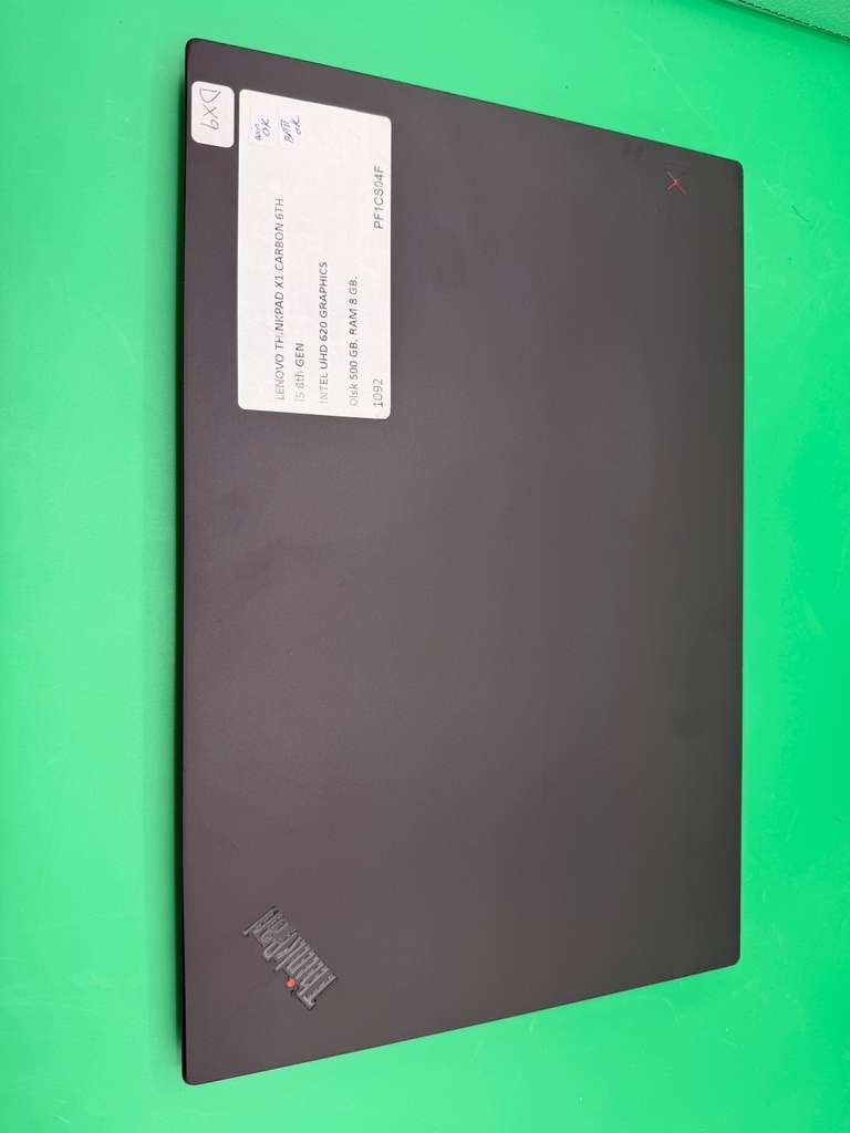 Lenovo ThinkPad X1 Carbon 6th Gen i5-8350U 1.70GHz 8GB RAM 500GB SSD Win 11 Pro