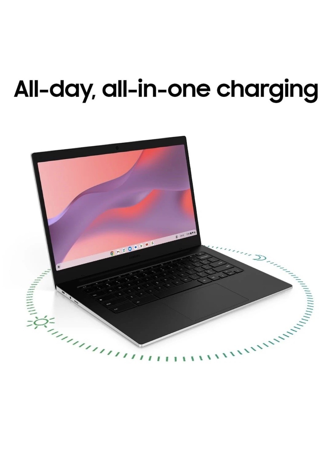SAMSUNG Galaxy Go XE340XDA-KA2US 14″ Chromebook N4500 4GB 64GB eMMC ChromeOS
