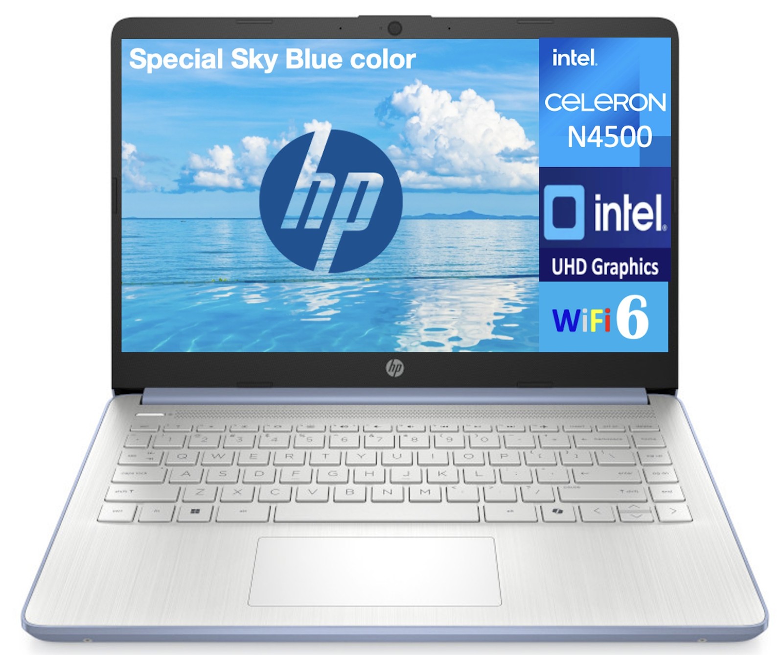HP 14-dq3150nr 14″ Intel Celeron N4500 1.10 GHz 4GB DDR4 64GB SSD W11S Laptop