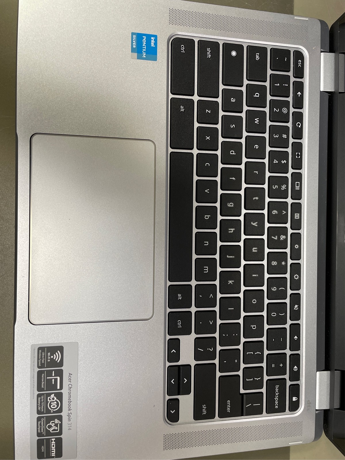 Acer Chromebook Spin 314 Convertible Laptop | Intel Pentium Silver N6000 | 14 H