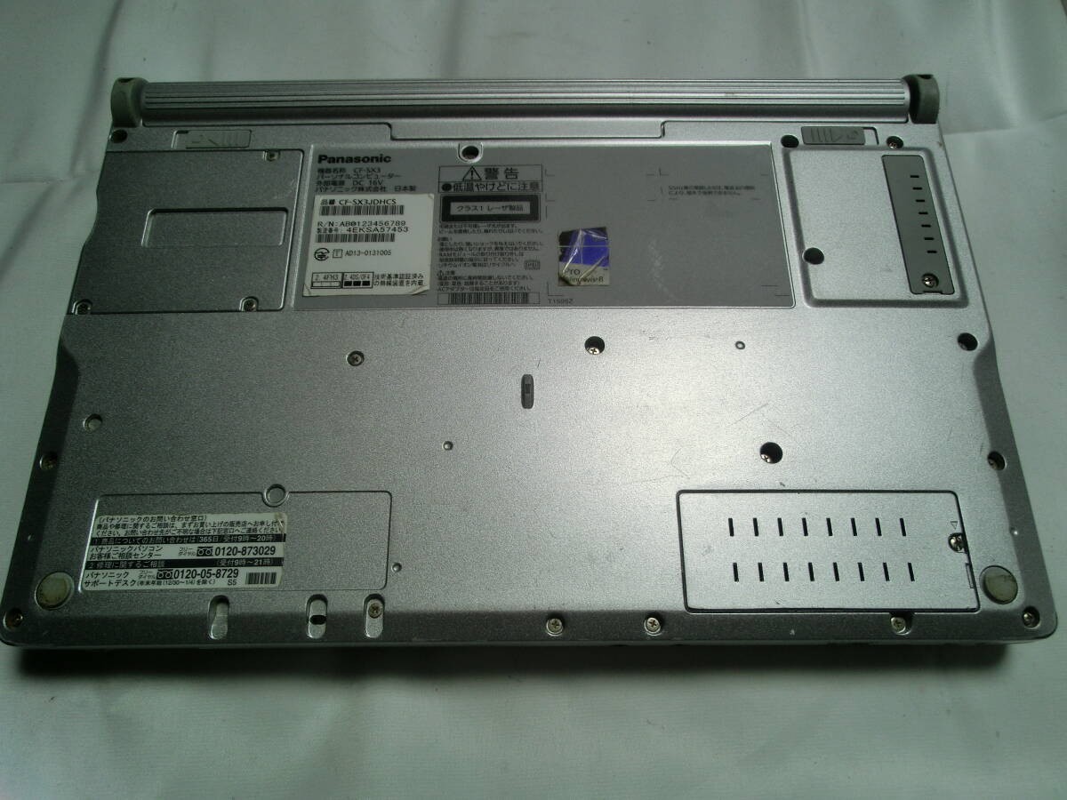 anasonic Let’s note CF-SX3JDHCS Intel Core i5-4310U Windows 10 Pro Used
