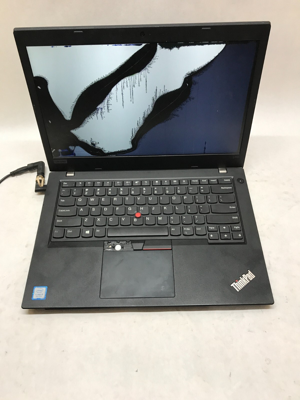 Lenovo ThinkPad L480 14″ Intel i5 8th Gen NO RAM NO HDD/OS For Parts Cracked -DW