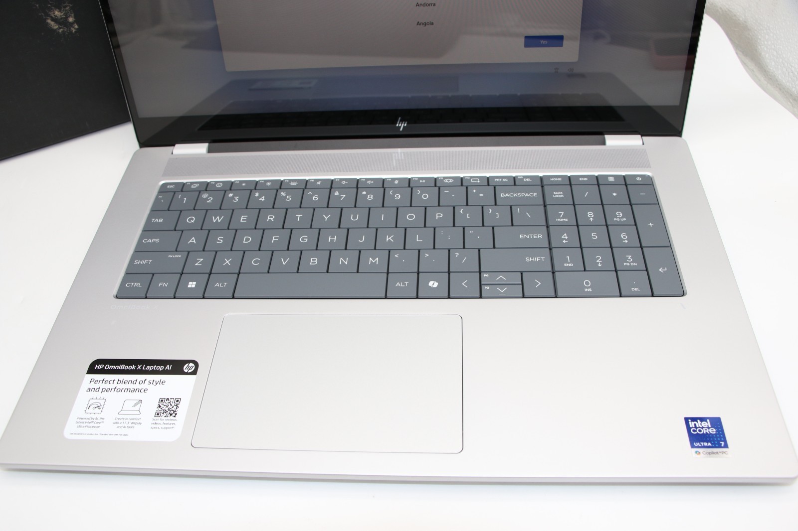 HP OmniBook 7 17-dc0073dl 17.3″ Intel Ultra 7 258V 32GB 2TB SSD RTX 4050