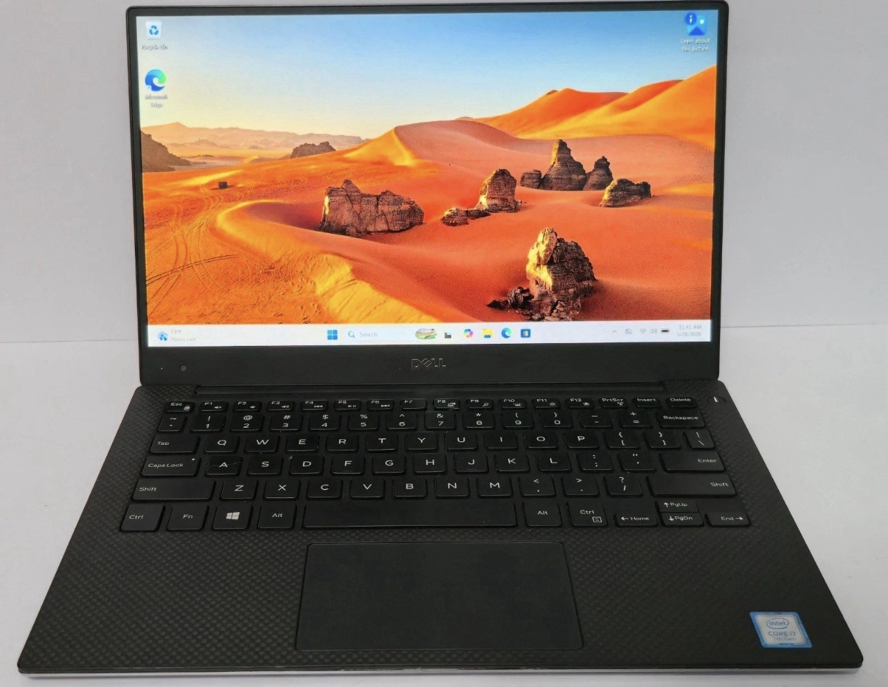 Dell XPS 13 9360 13.3″ FHD Matte i7-7500U 8GB RAM 256GB SSD Windows 11 Silver