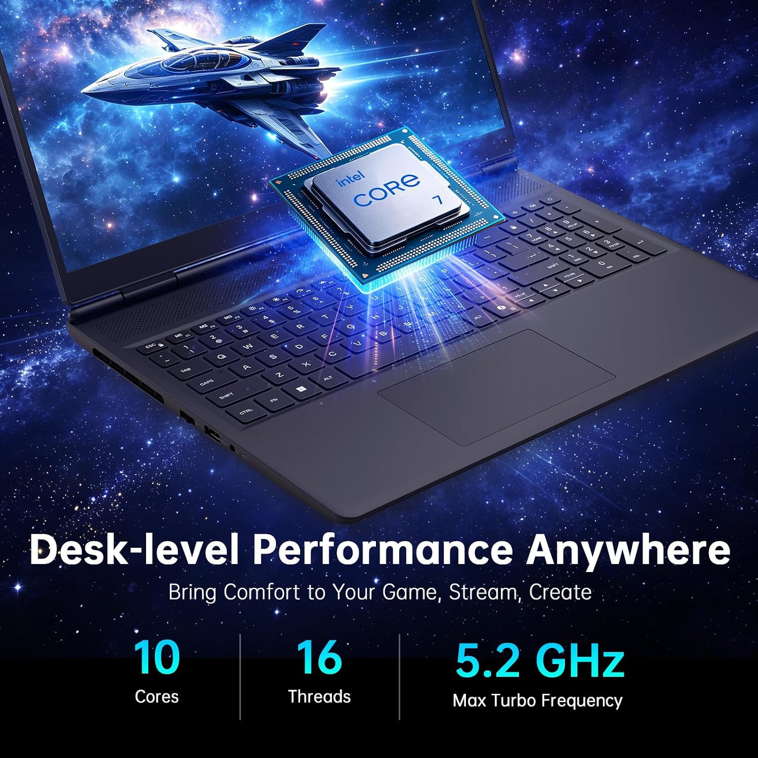 Alienware 16 Aurora Gaming Laptop AC16250, 16″ WQXGA Display, NVIDIA Geforce RTX