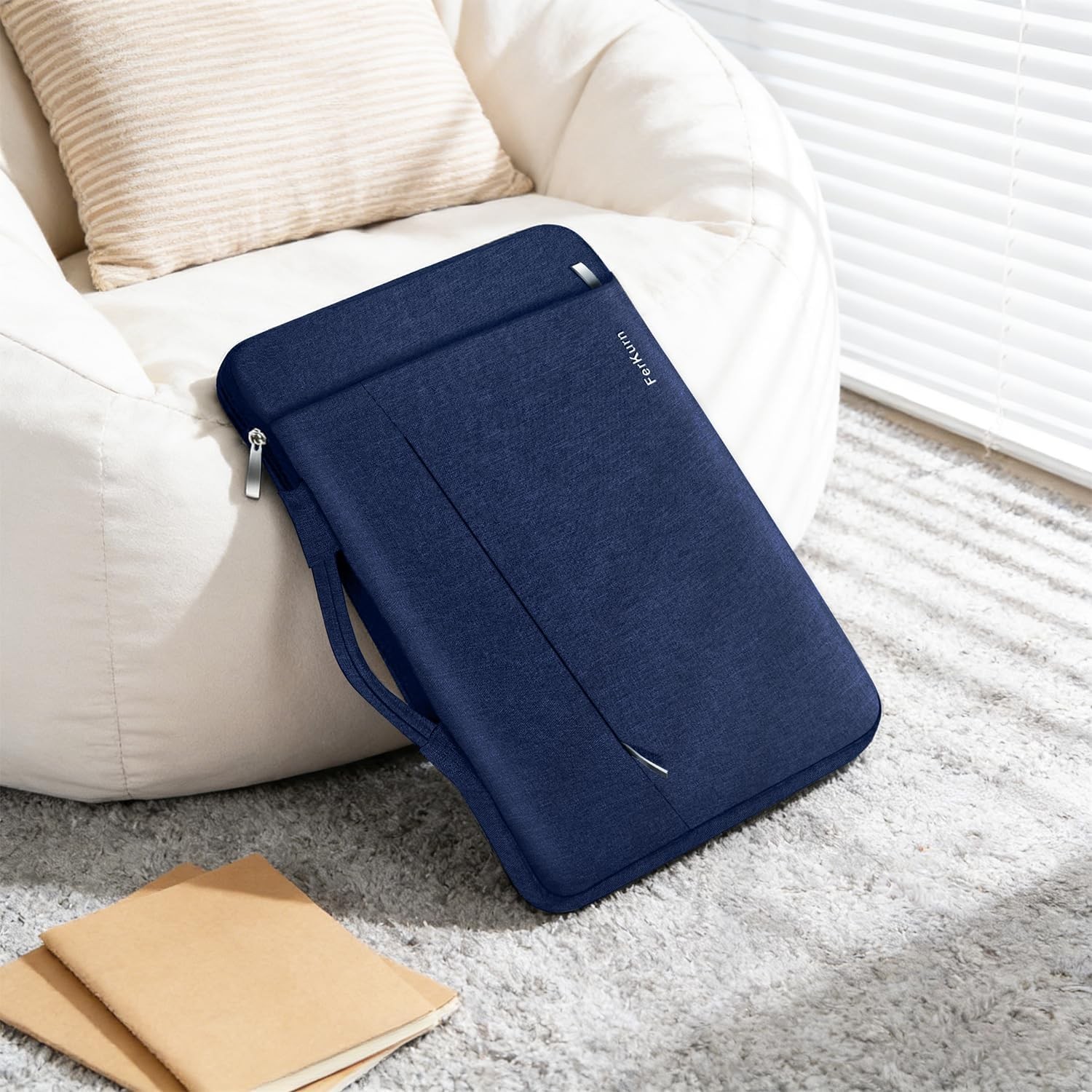 Laptop Case Sleeve for Men Women Chromebook Case 15.6 inch, Blue, MacBook Air/Pr