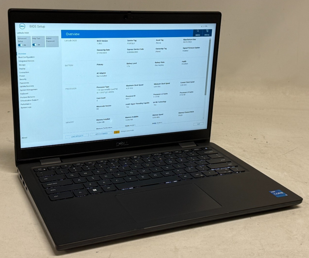 Dell Latitude 3420 14″ (i5-1135G7 2.40GHz – 16GB RAM – 256GB SSD – Win11Home)